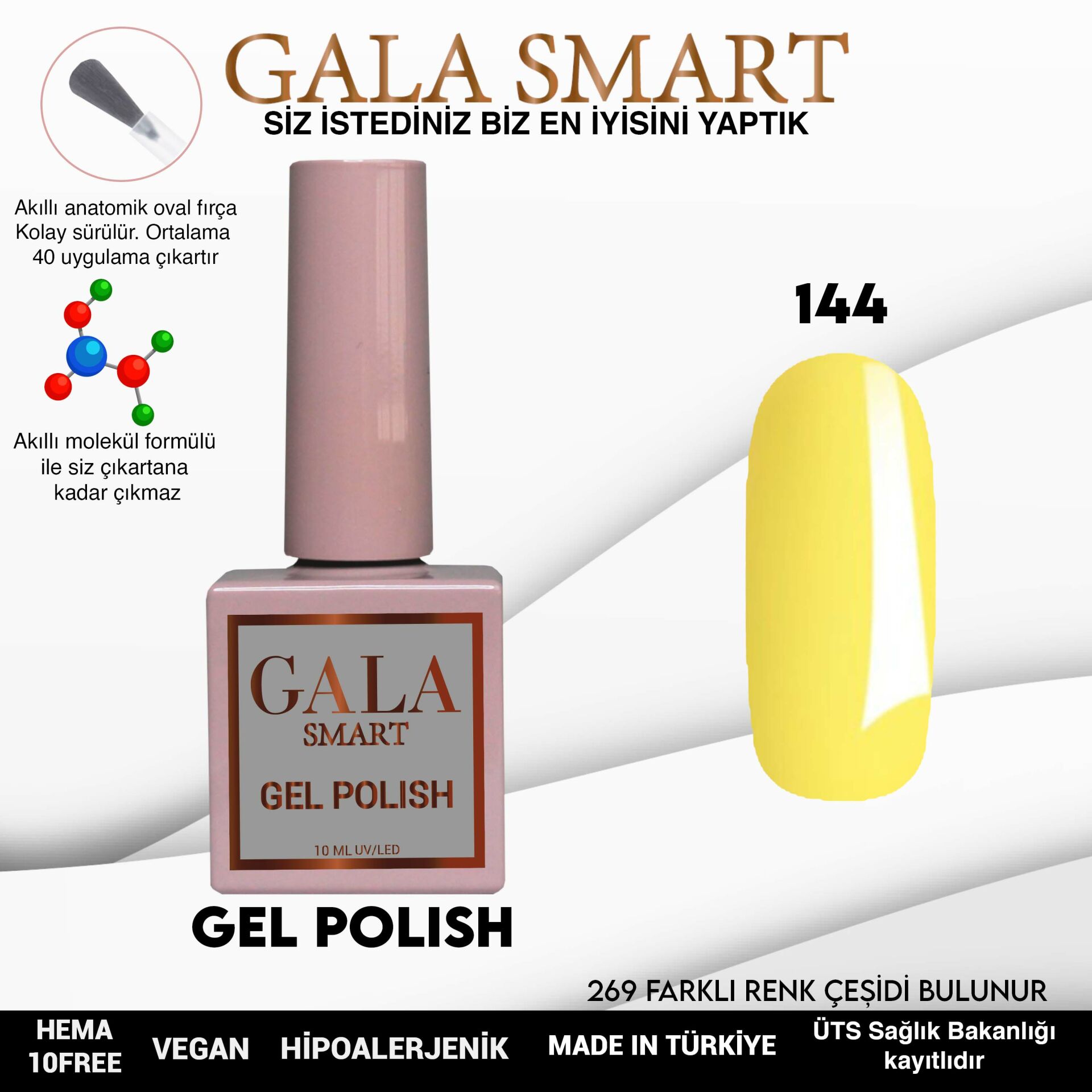 Classic Gel Polish No: 144 resmi