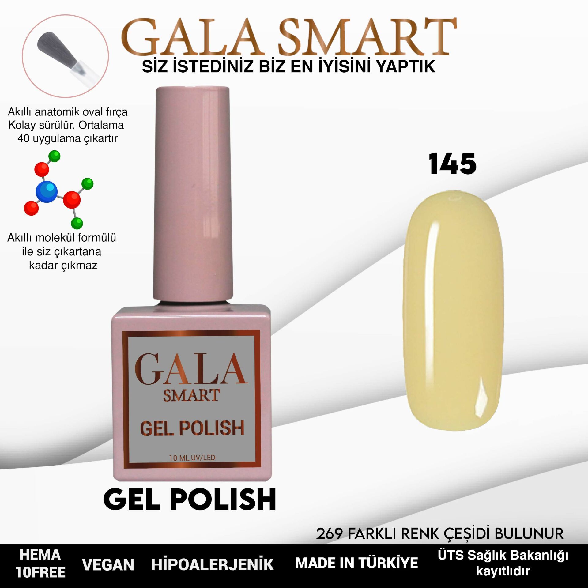 Classic Gel Polish No: 145 resmi