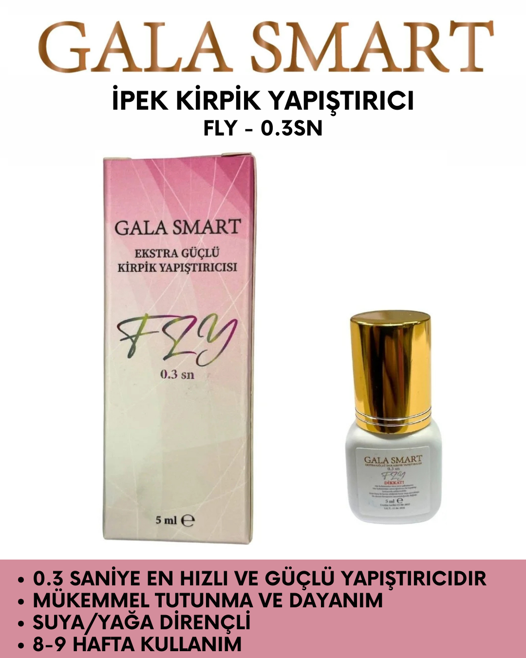 Kirpik Yapıştırıcı - Fly 0.3 Sec resmi