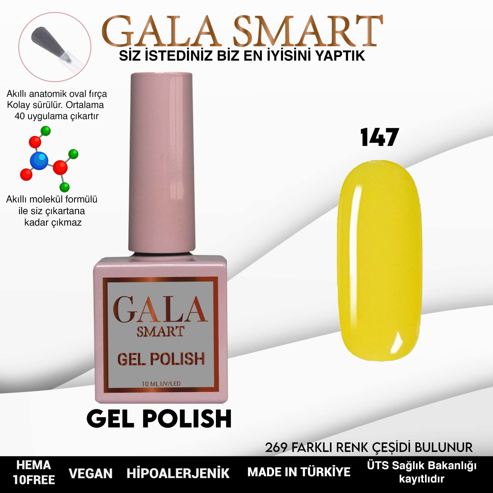 Classic Gel Polish No: 147 resmi
