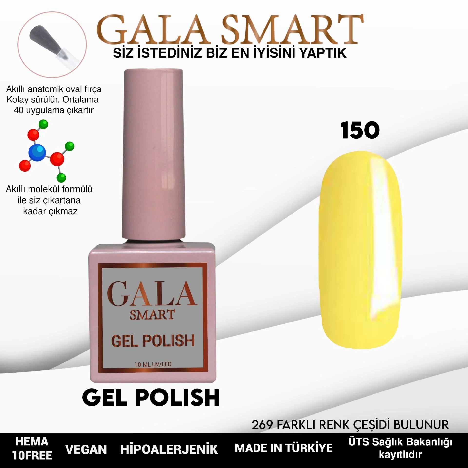 Classic Gel Polish No: 150 resmi