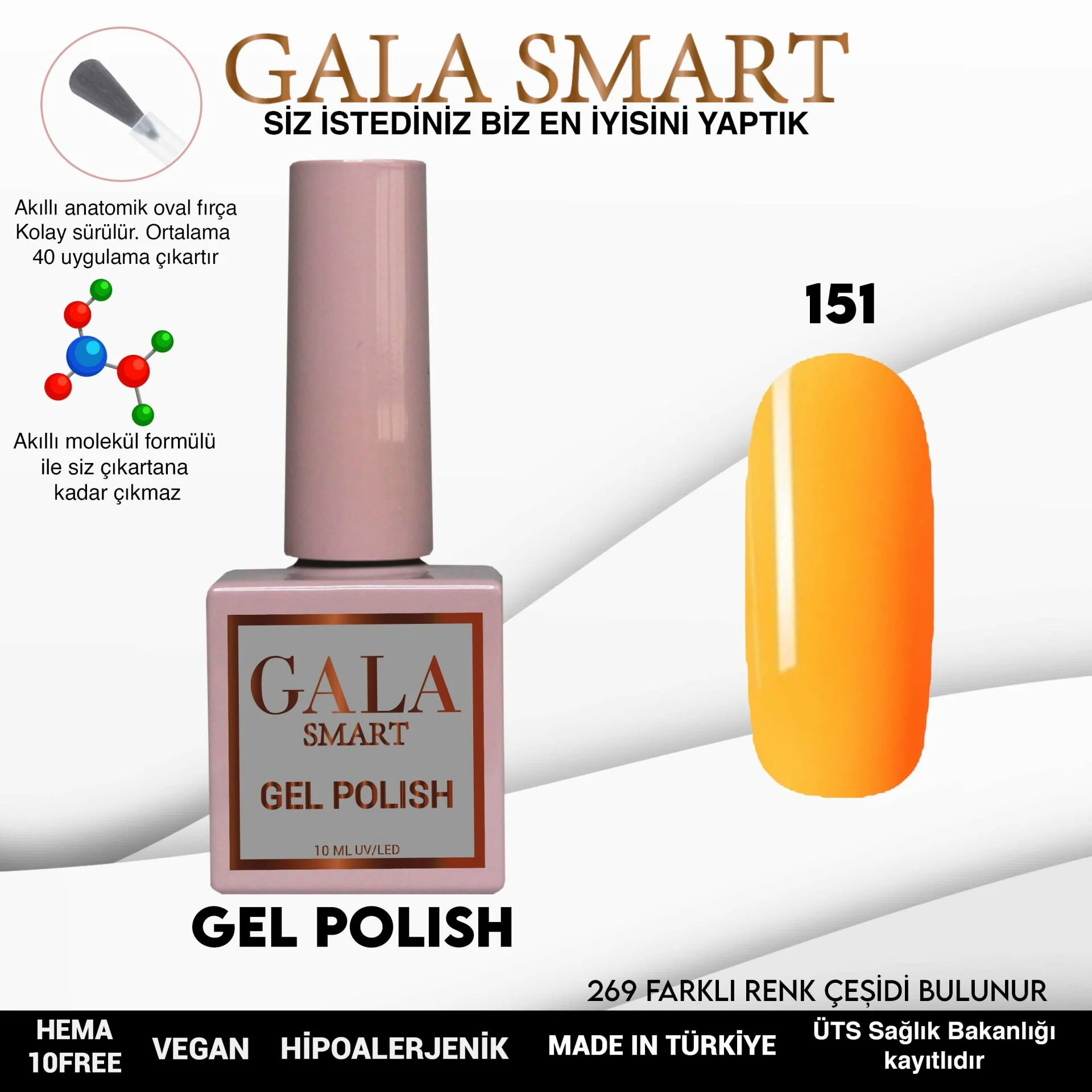 Classic Gel Polish No: 151 resmi