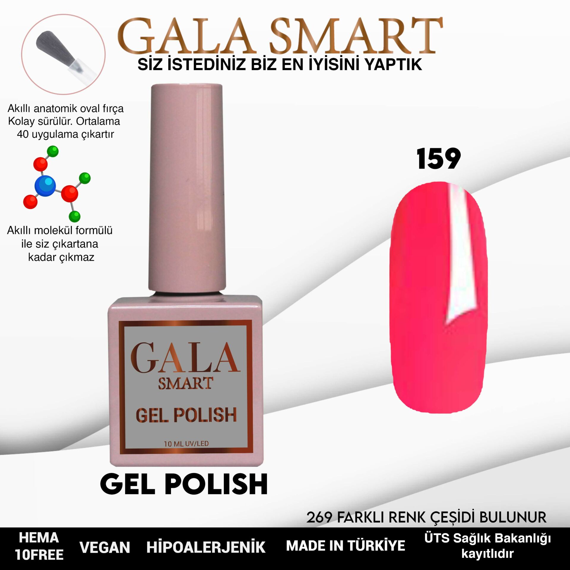 Classic Gel Polish No: 159 resmi