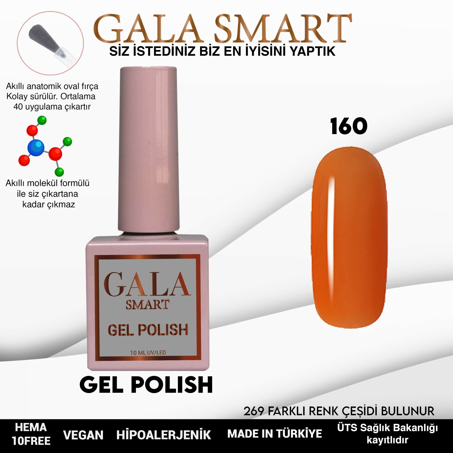 Classic Gel Polish No: 160 resmi