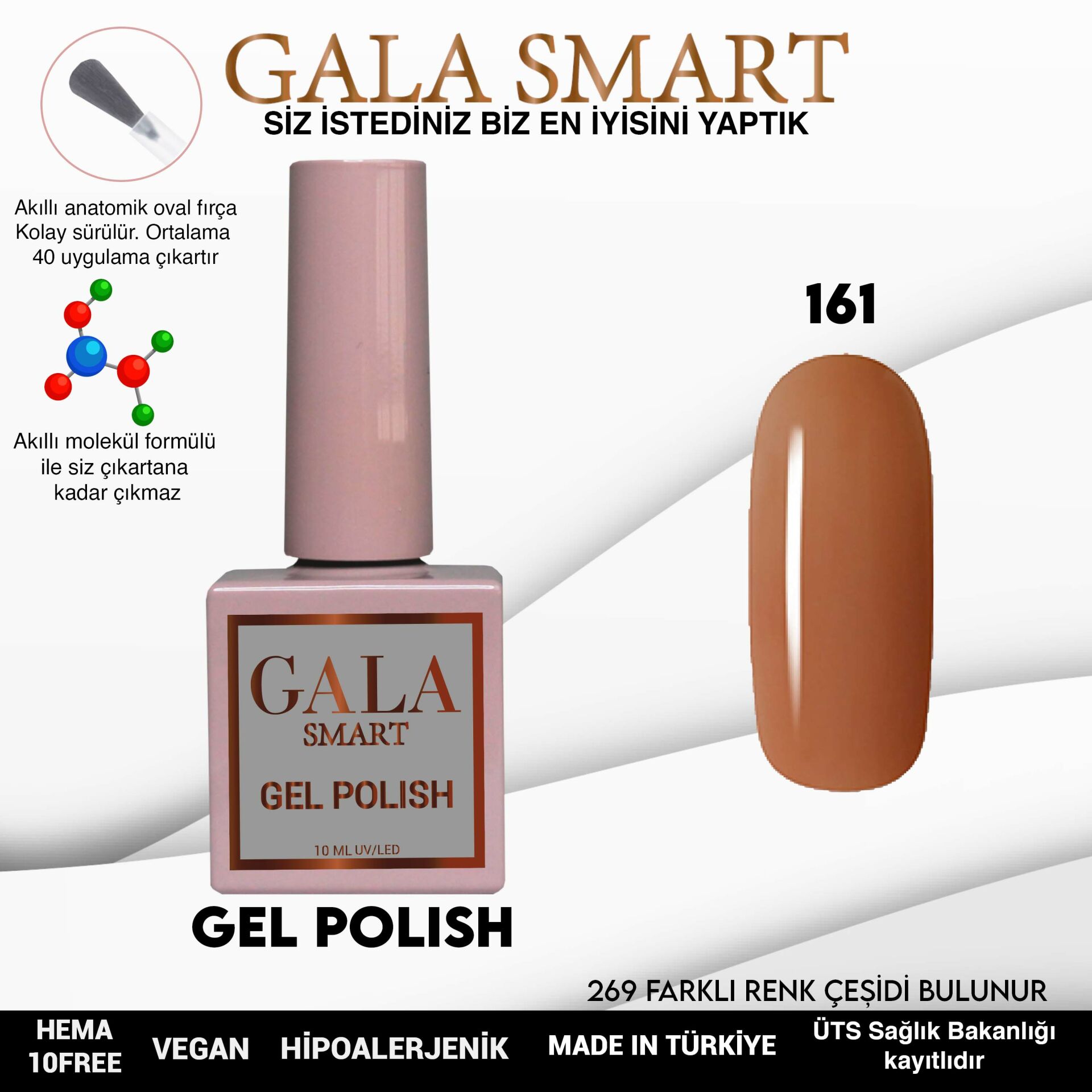Classic Gel Polish No: 161 resmi