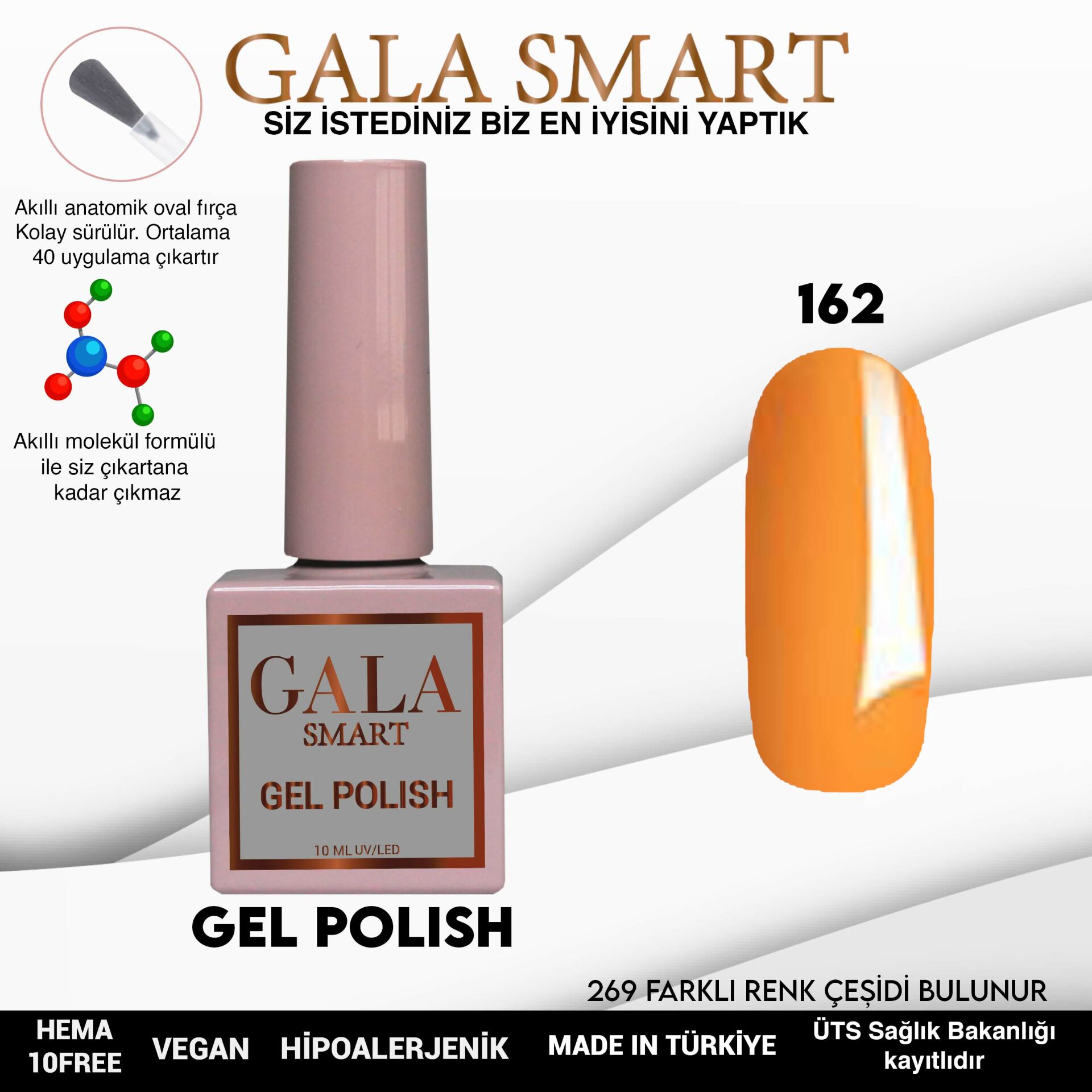 Classic Gel Polish No: 162 resmi