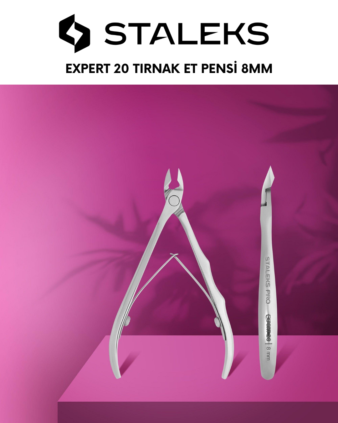 EXPERT 20 Profesyonel Tırnak Eti Pensi 8 mm resmi