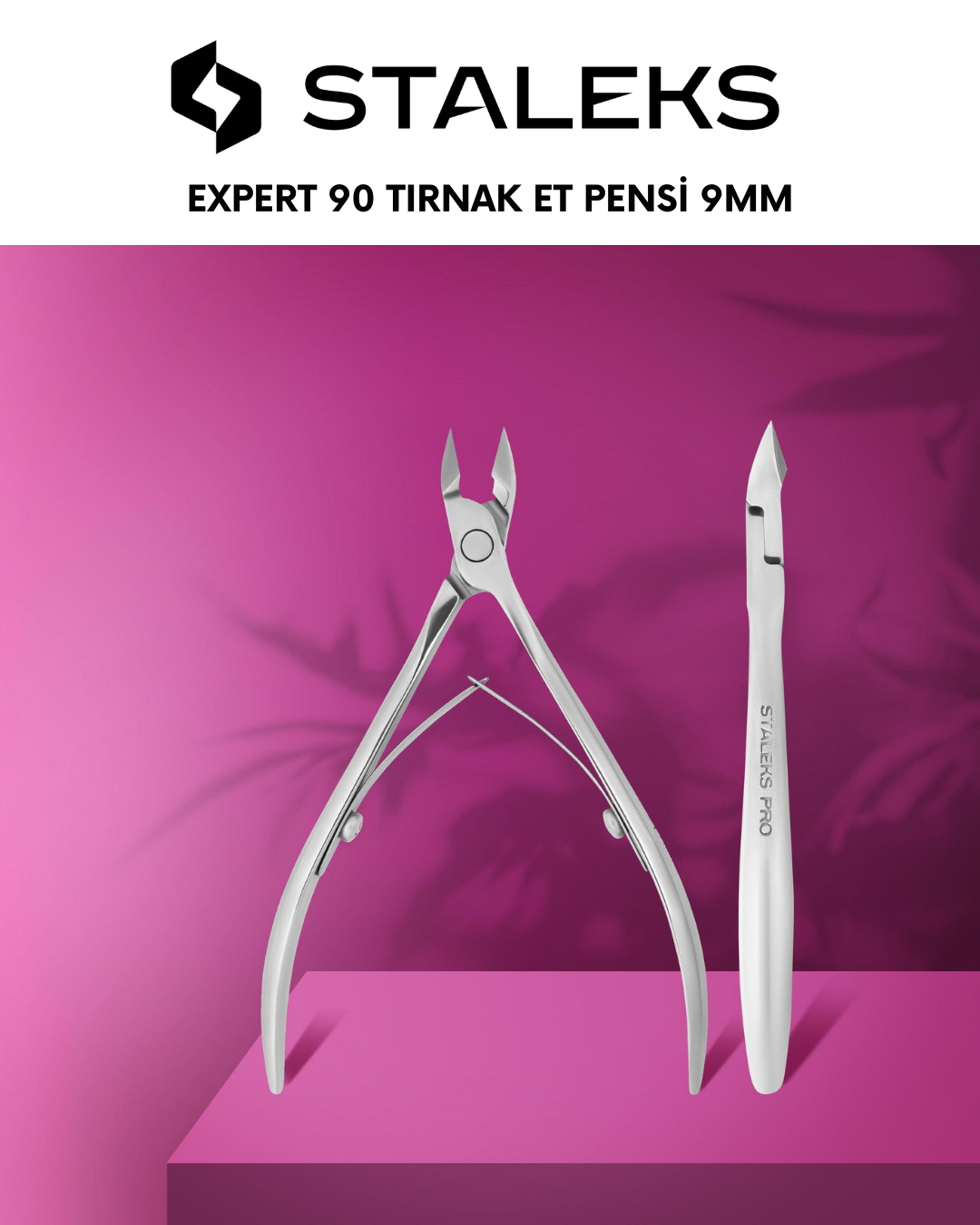 EXPERT 90 Profesyonel Tırnak Eti Pensi 9 mm resmi
