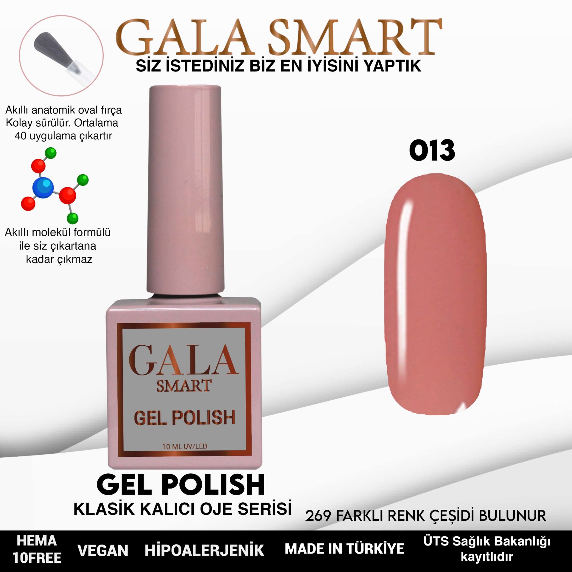 Classic Gel Polish No: 013 resmi