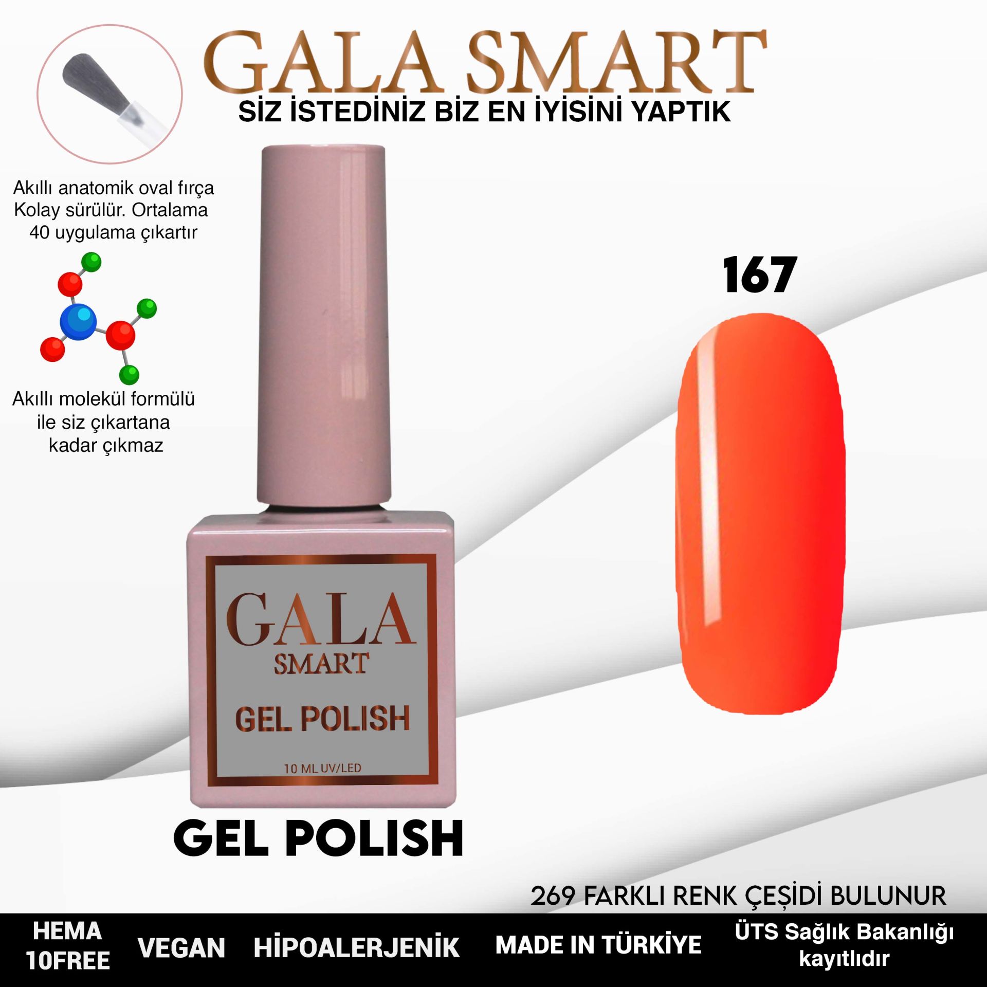 Classic Gel Polish No: 167 resmi