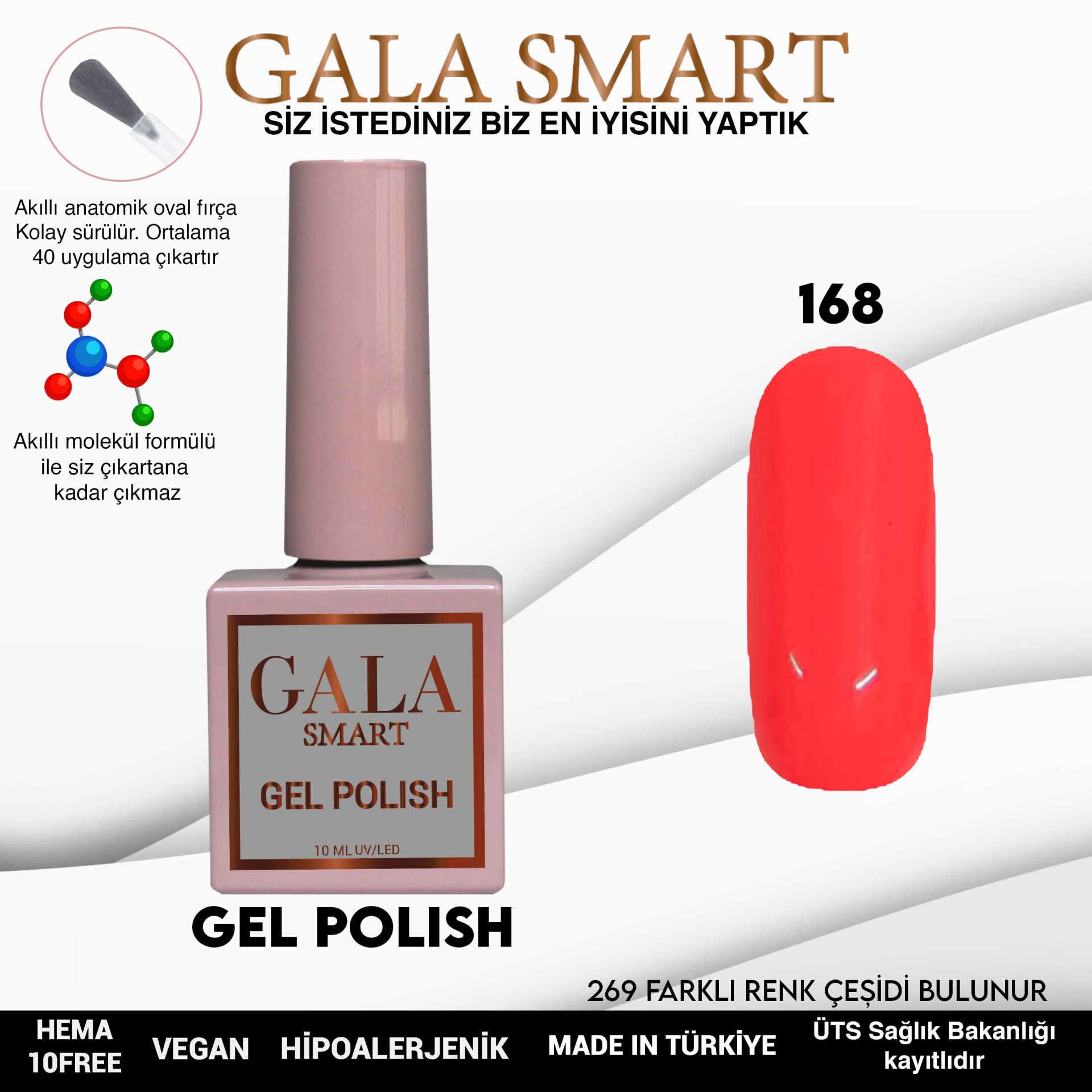 Classic Gel Polish No: 168 resmi