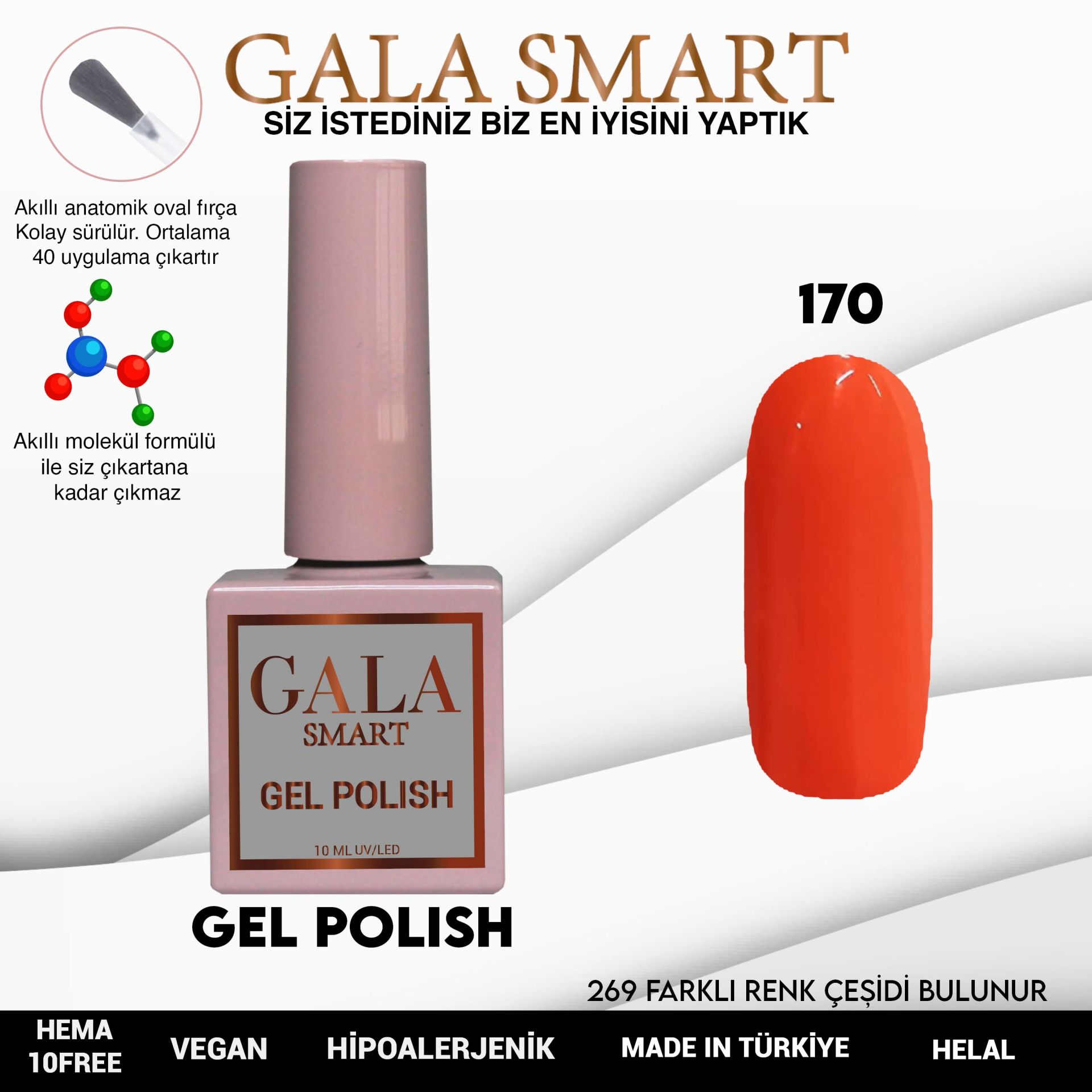 Classic Gel Polish No: 170 resmi