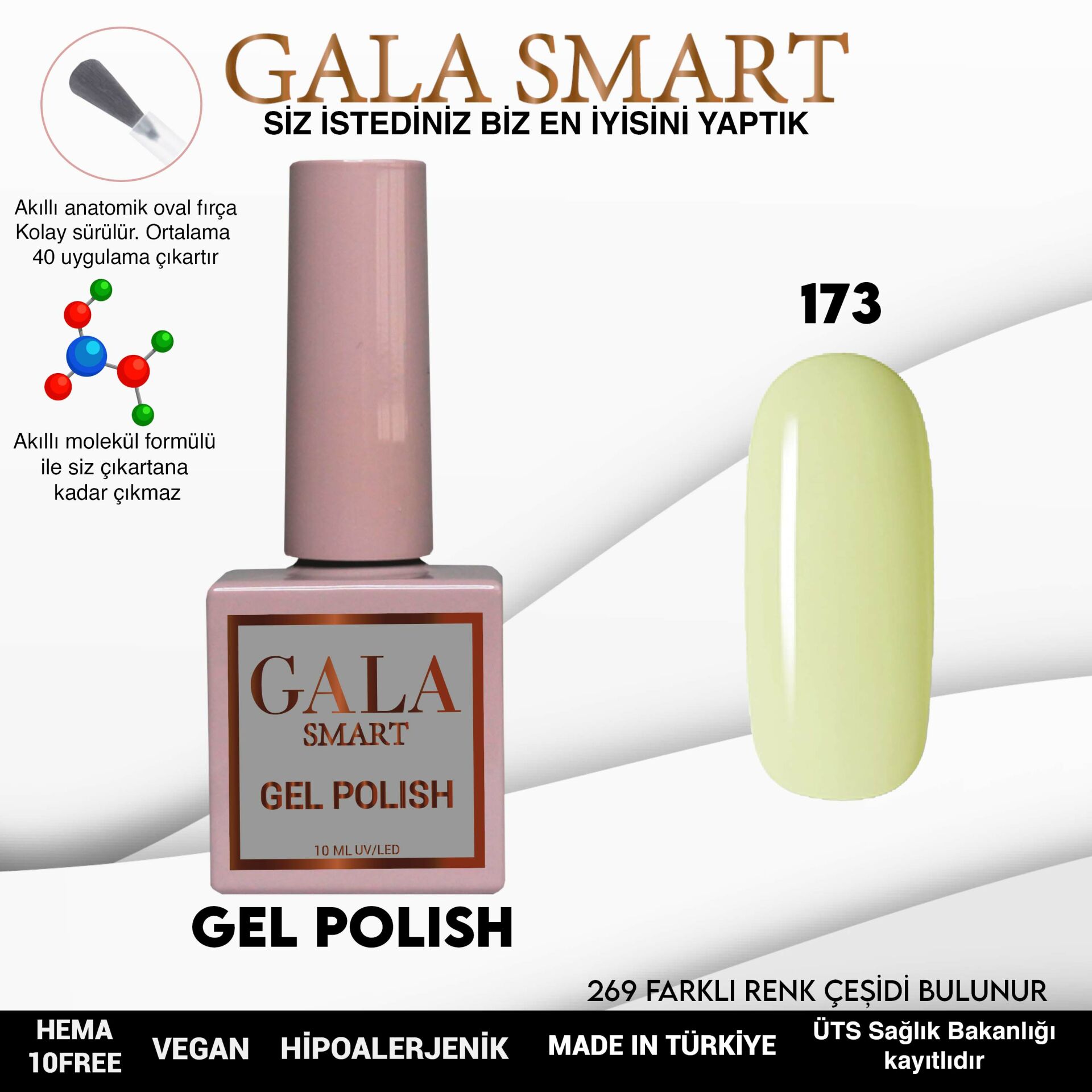 Classic Gel Polish No: 173 resmi