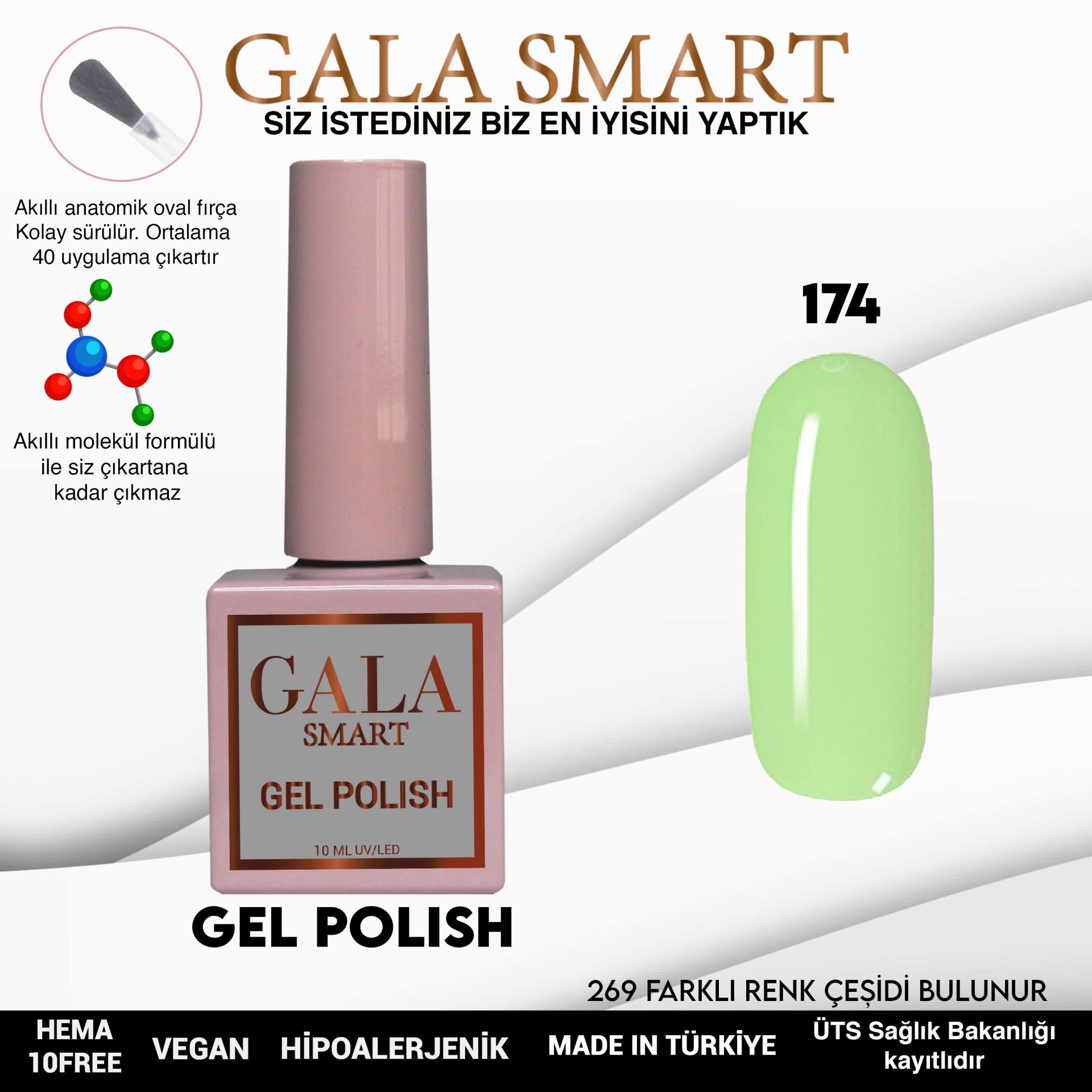 Classic Gel Polish No: 174 resmi