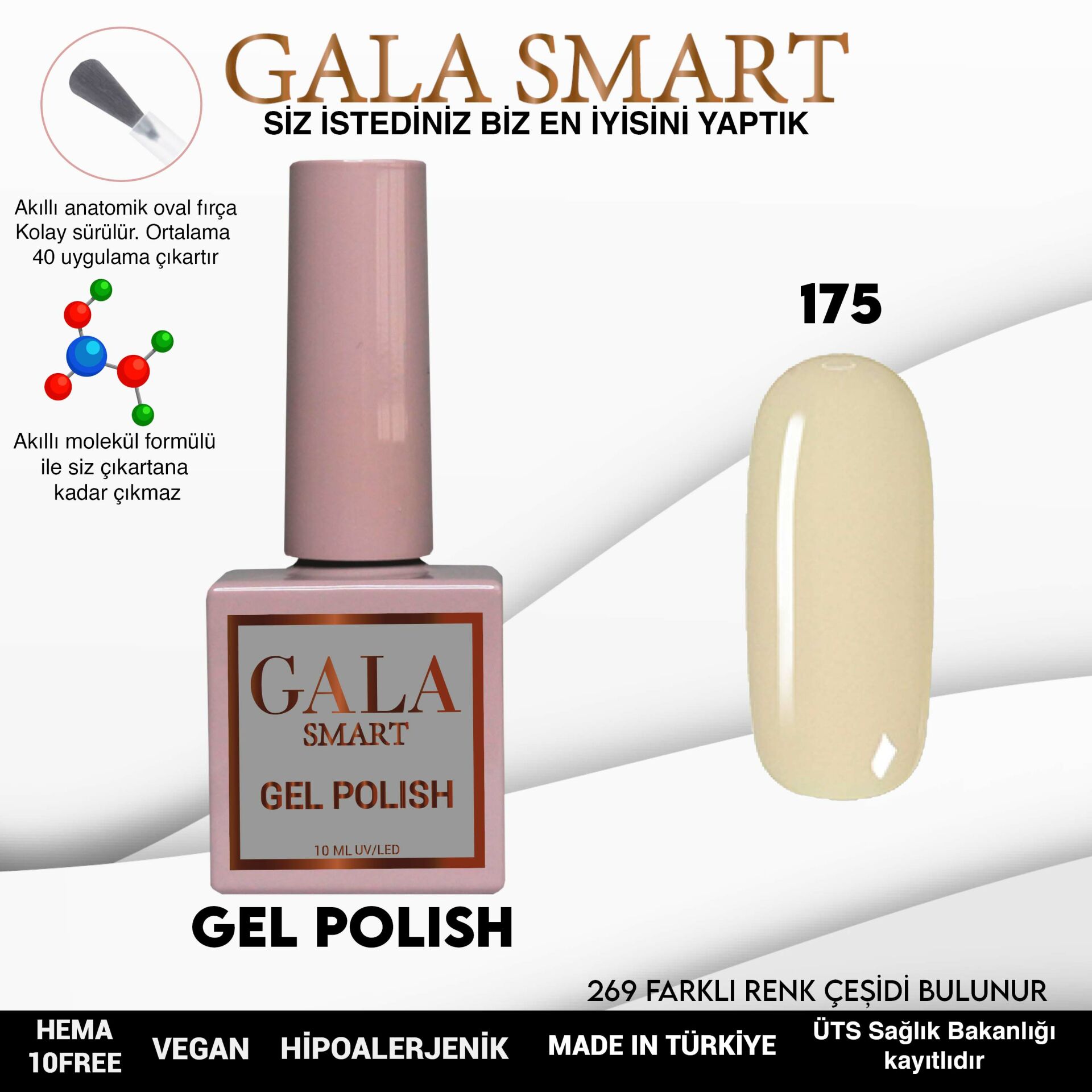 Classic Gel Polish No: 175 resmi