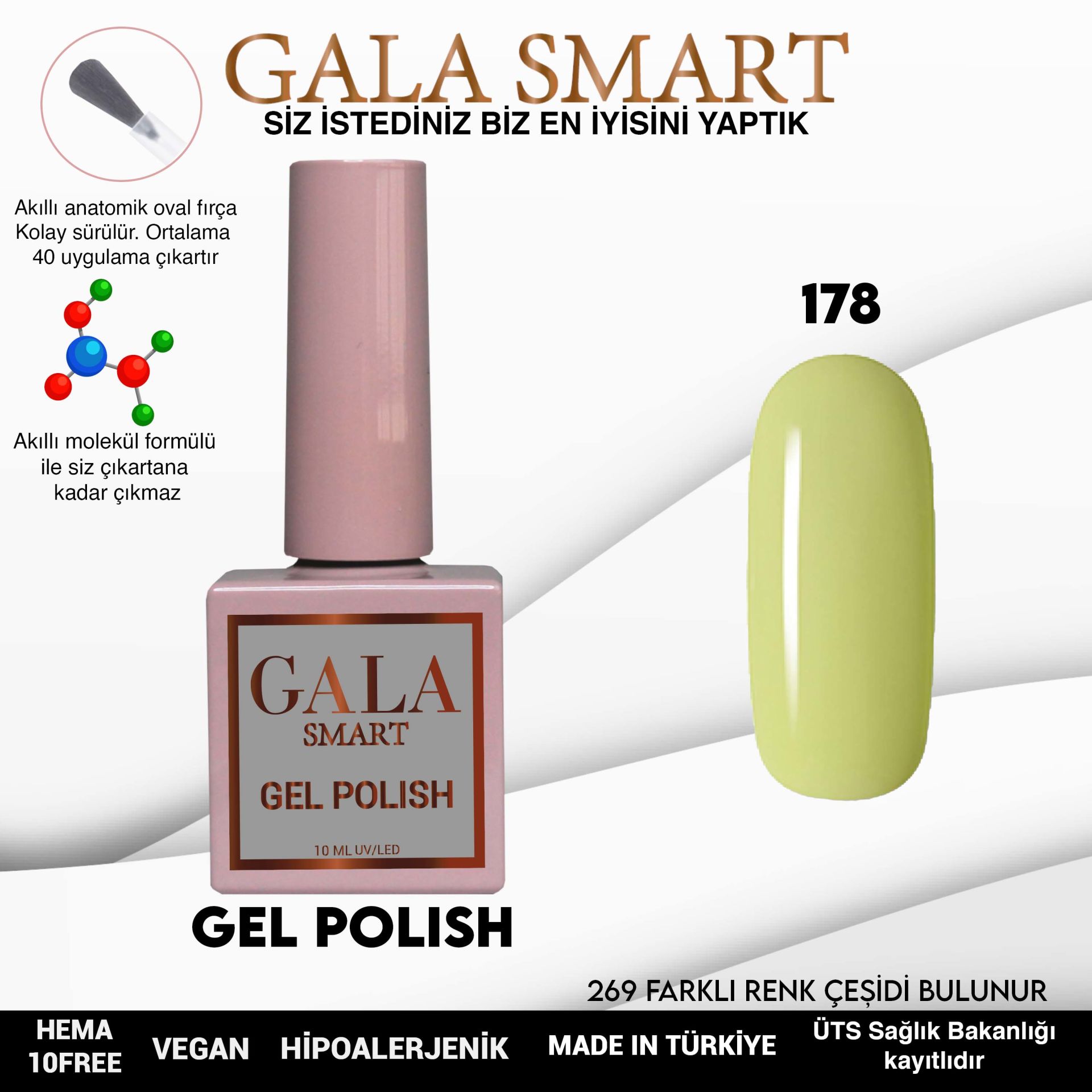 Classic Gel Polish No: 178 resmi