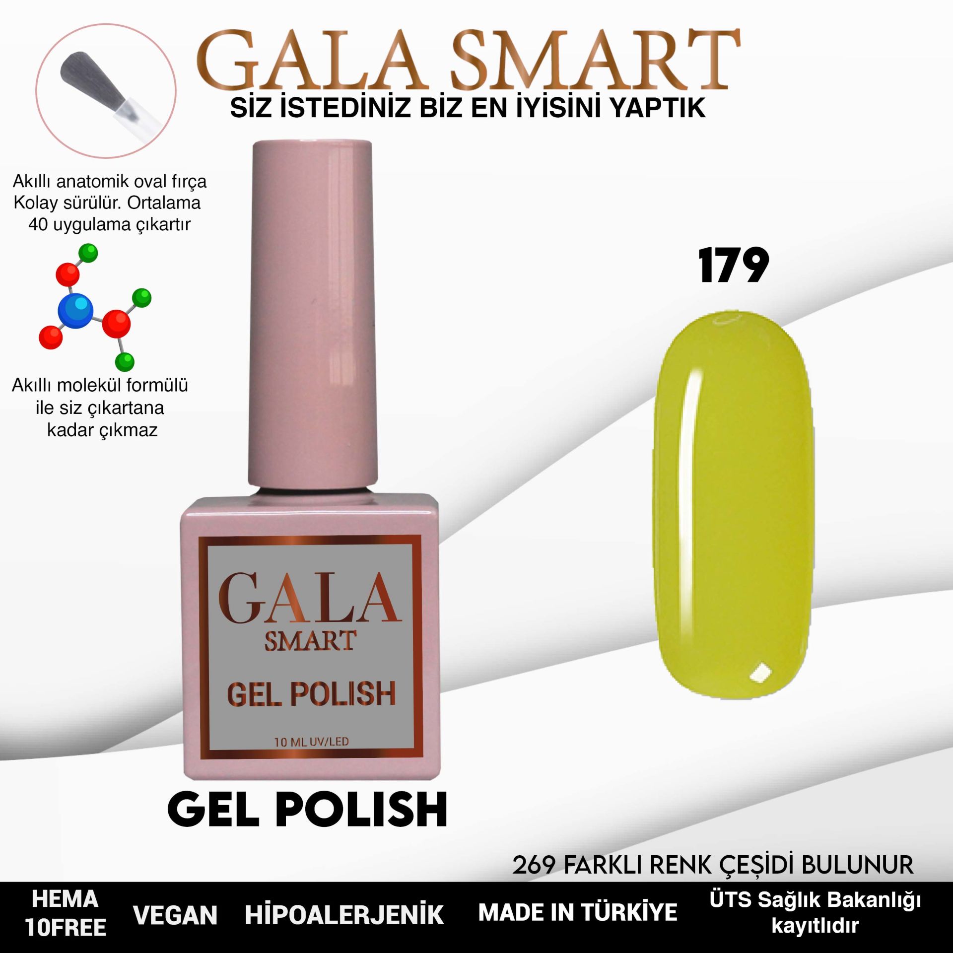 Classic Gel Polish No: 179 resmi