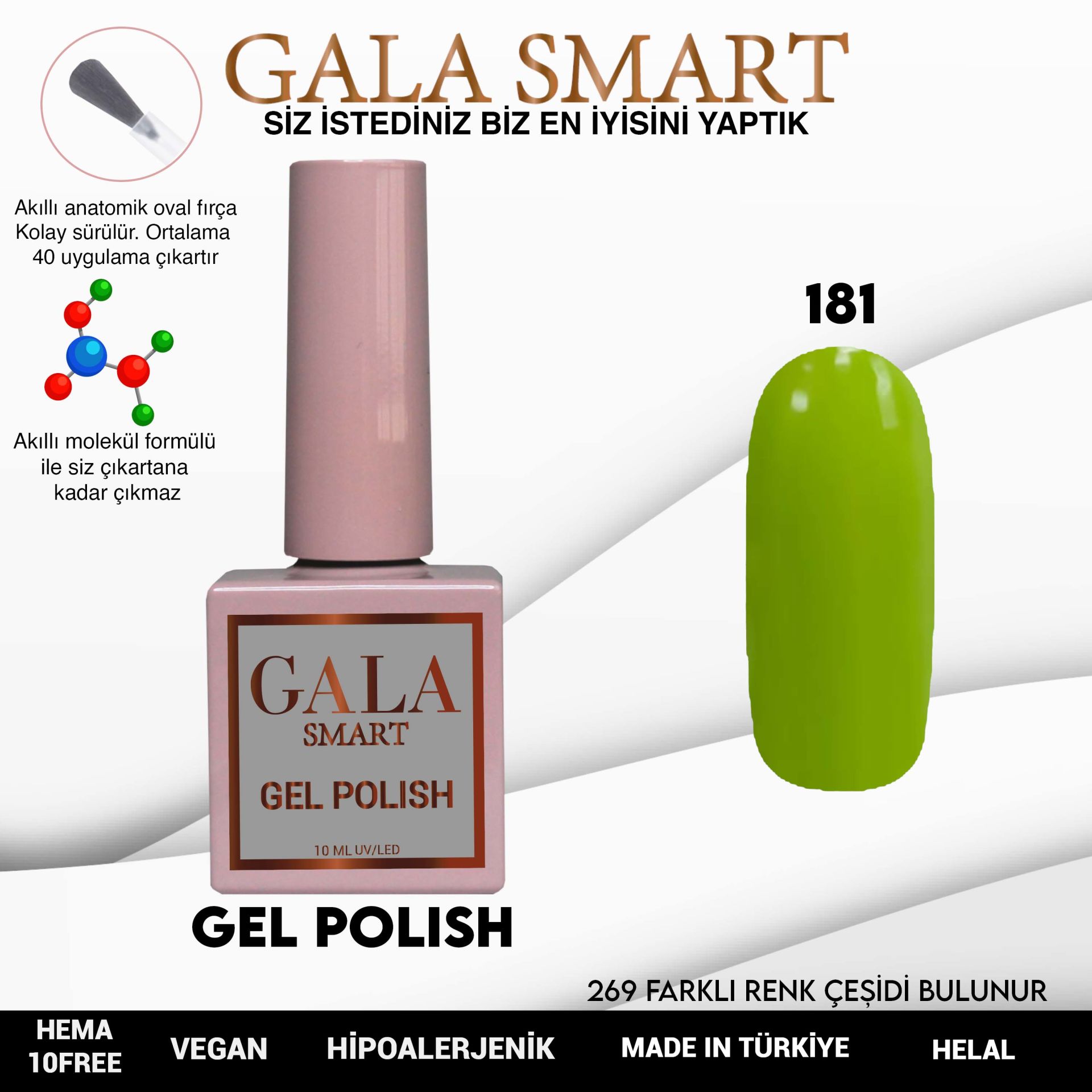 Classic Gel Polish No: 181 resmi