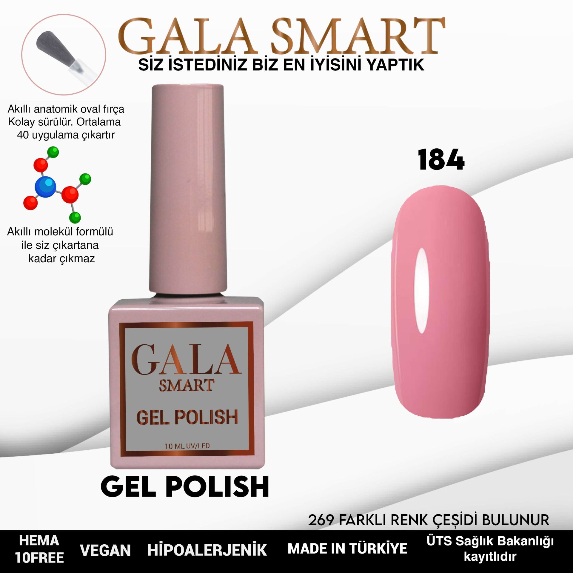 Classic Gel Polish No: 184 resmi