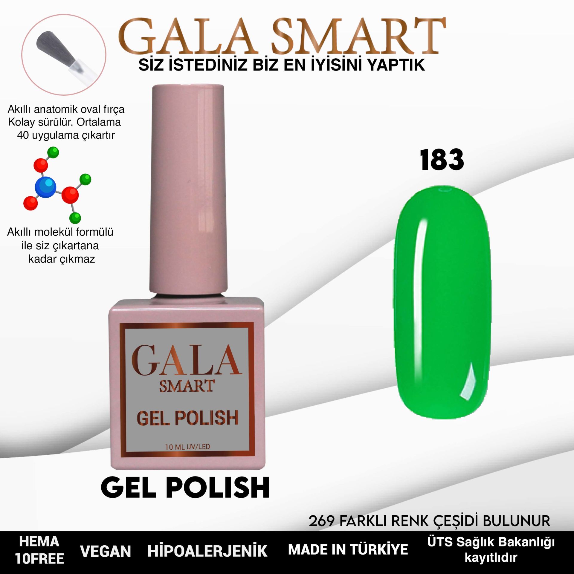 Classic Gel Polish No: 183 resmi
