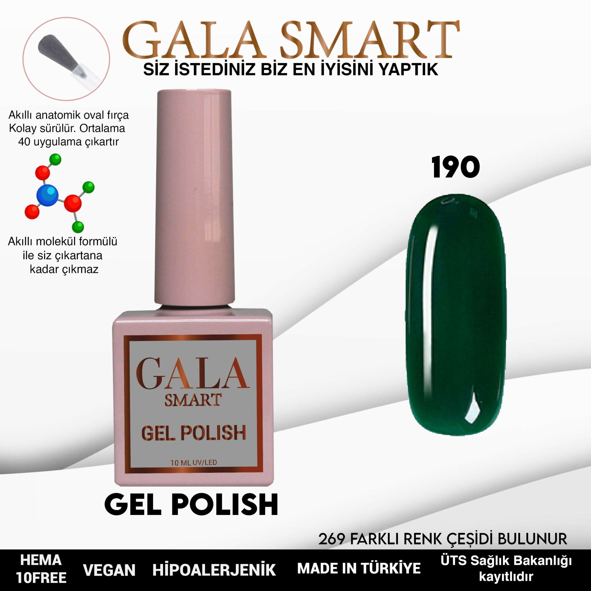 Classic Gel Polish No: 190 resmi
