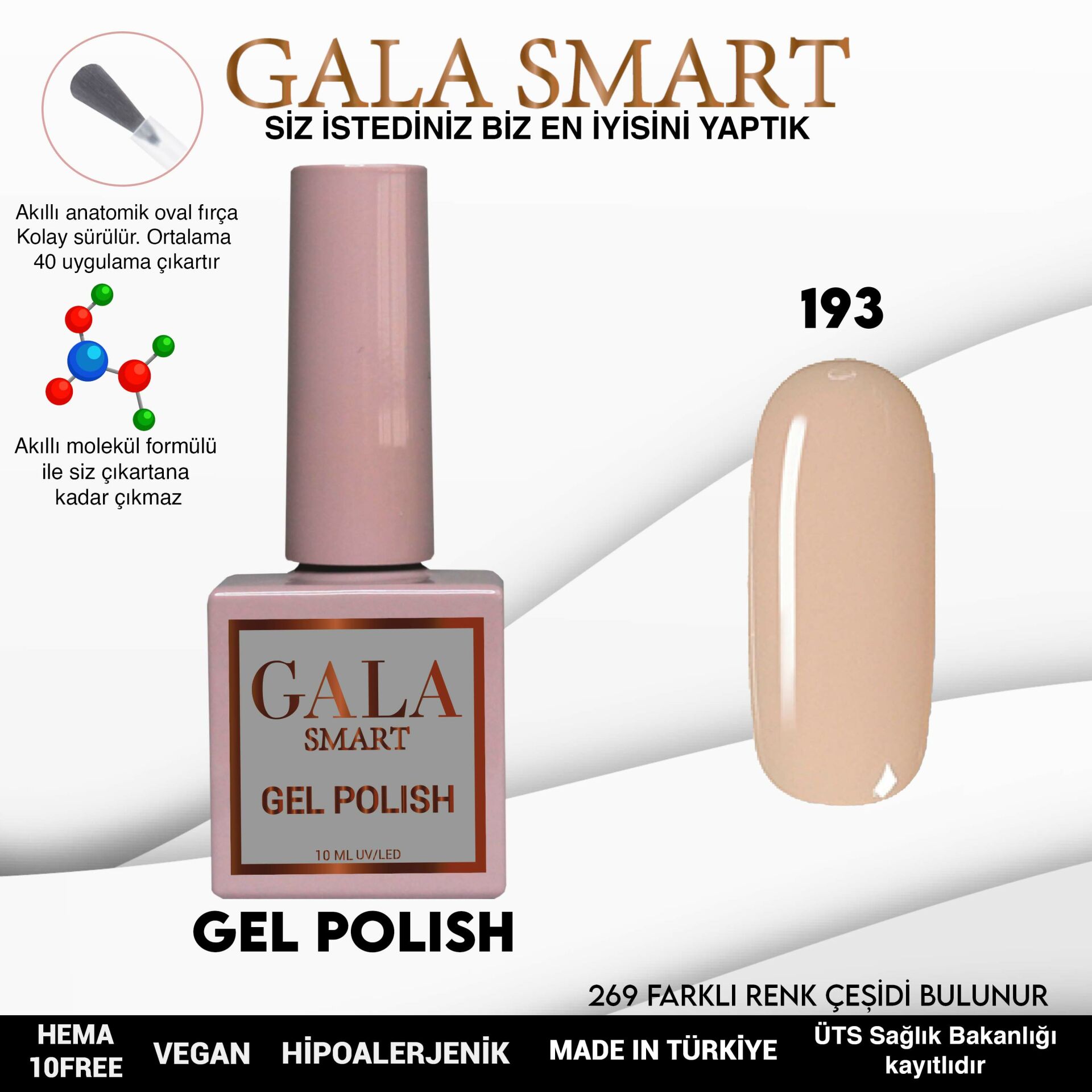 Classic Gel Polish No: 193 resmi