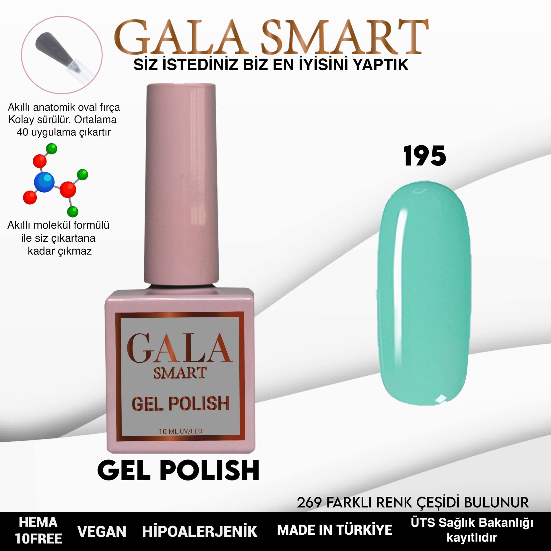 Classic Gel Polish No: 195 resmi