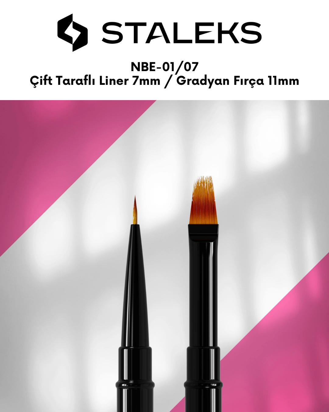 EXPERT çift taraflı liner 7 mm / gradyan fırçası 11 mm resmi