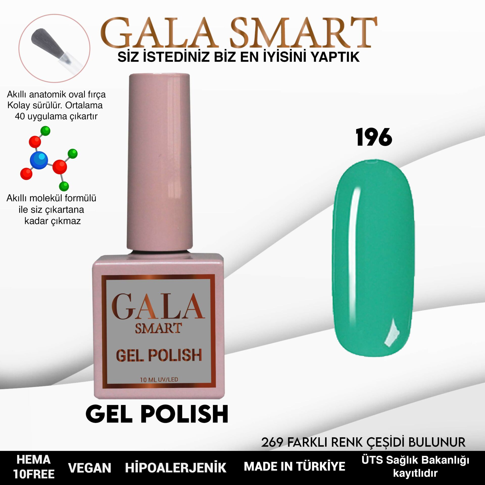 Classic Gel Polish No: 196 resmi