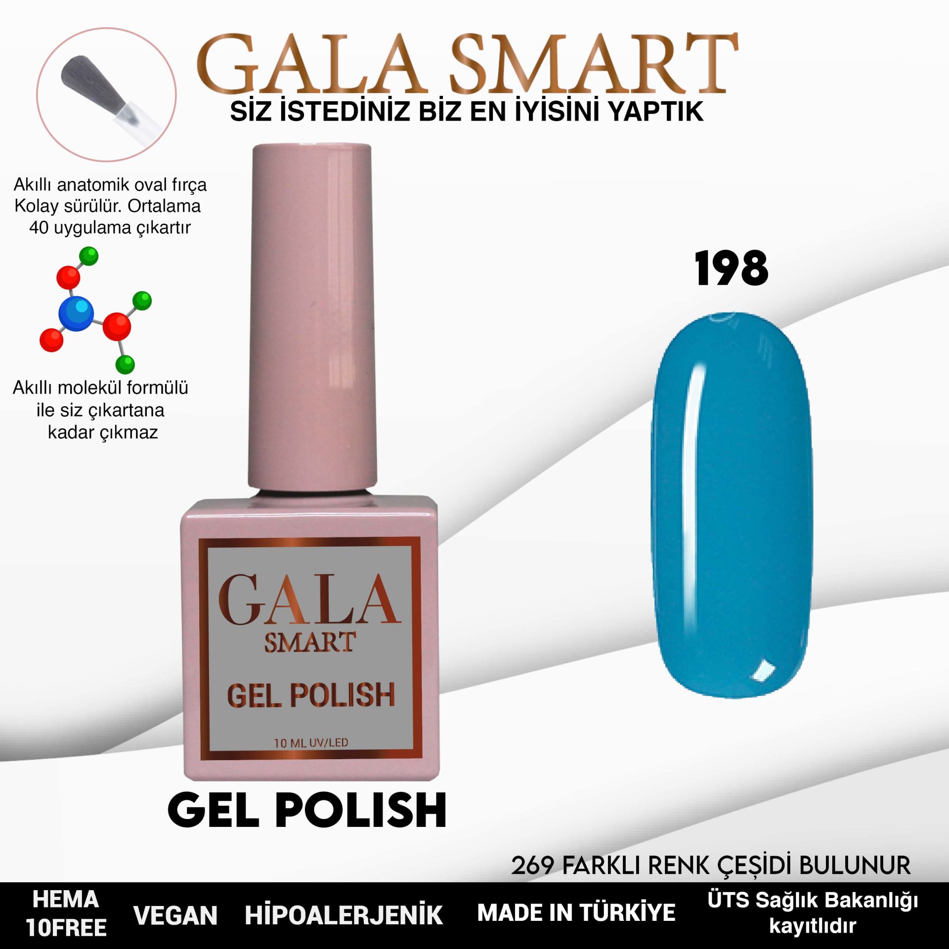 Classic Gel Polish No: 198 resmi