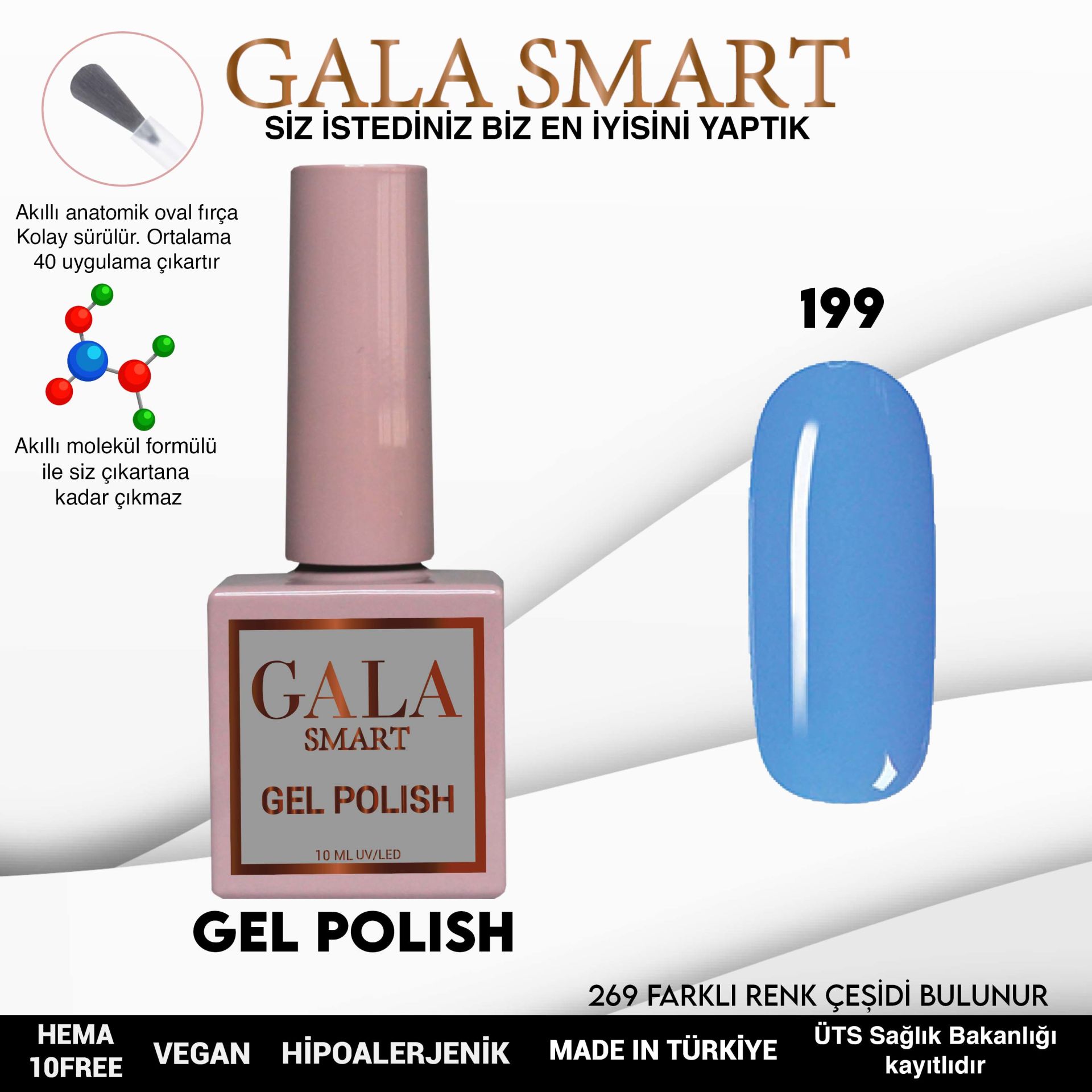 Classic Gel Polish No: 199 resmi