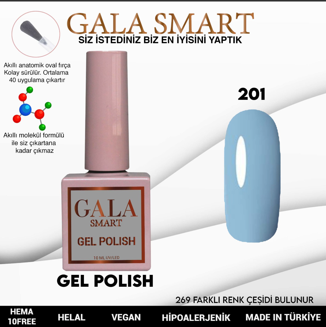 Classic Gel Polish No: 201 resmi