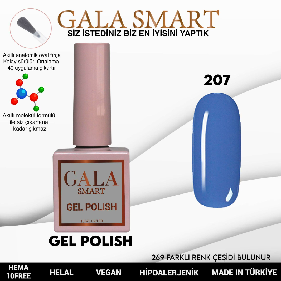 Classic Gel Polish No: 207 resmi