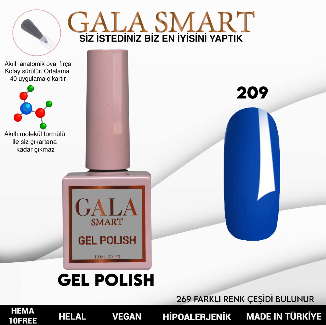 Classic Gel Polish No: 209 resmi