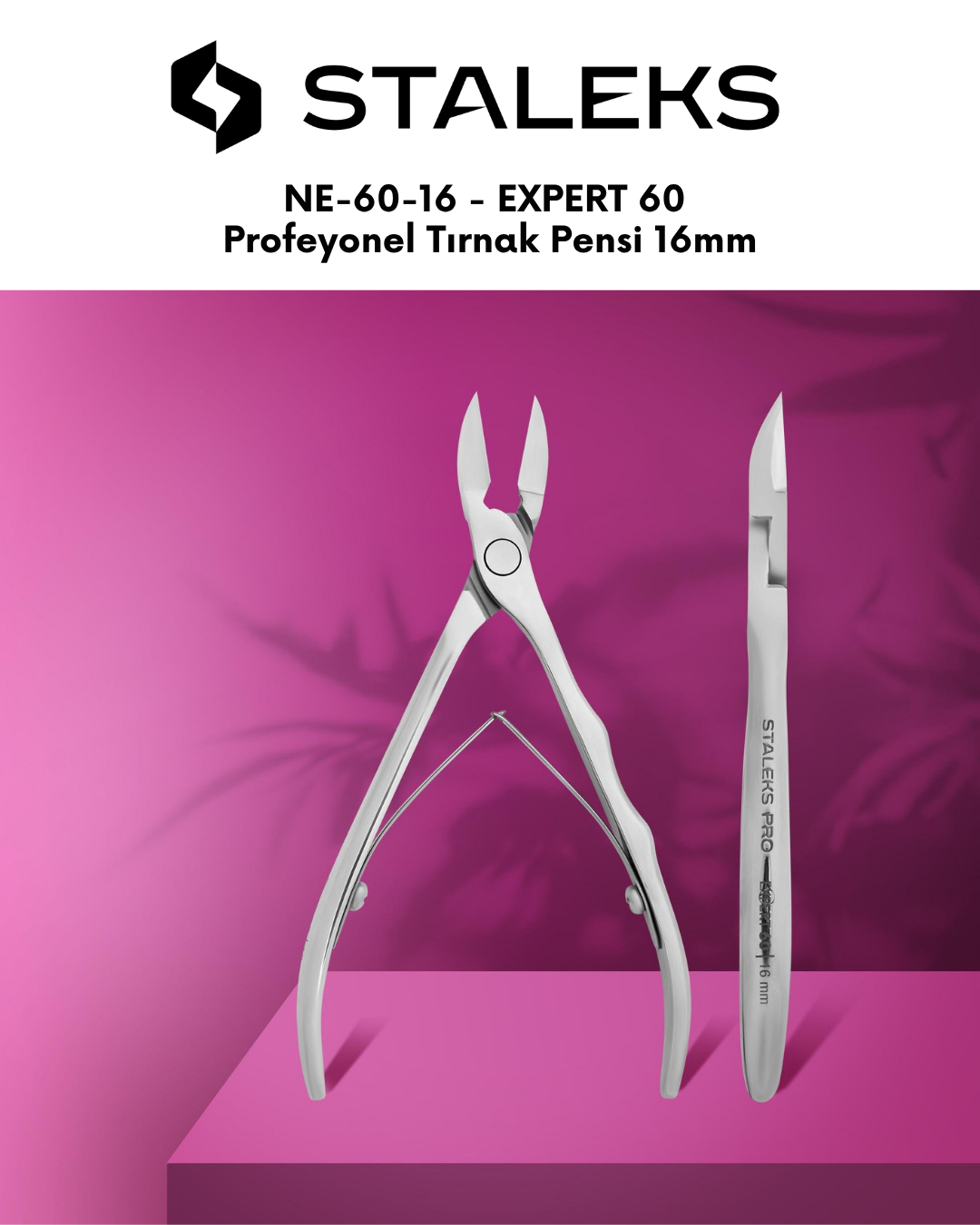 EXPERT 60 Profeyonel Tırnak Pensi 16mm resmi
