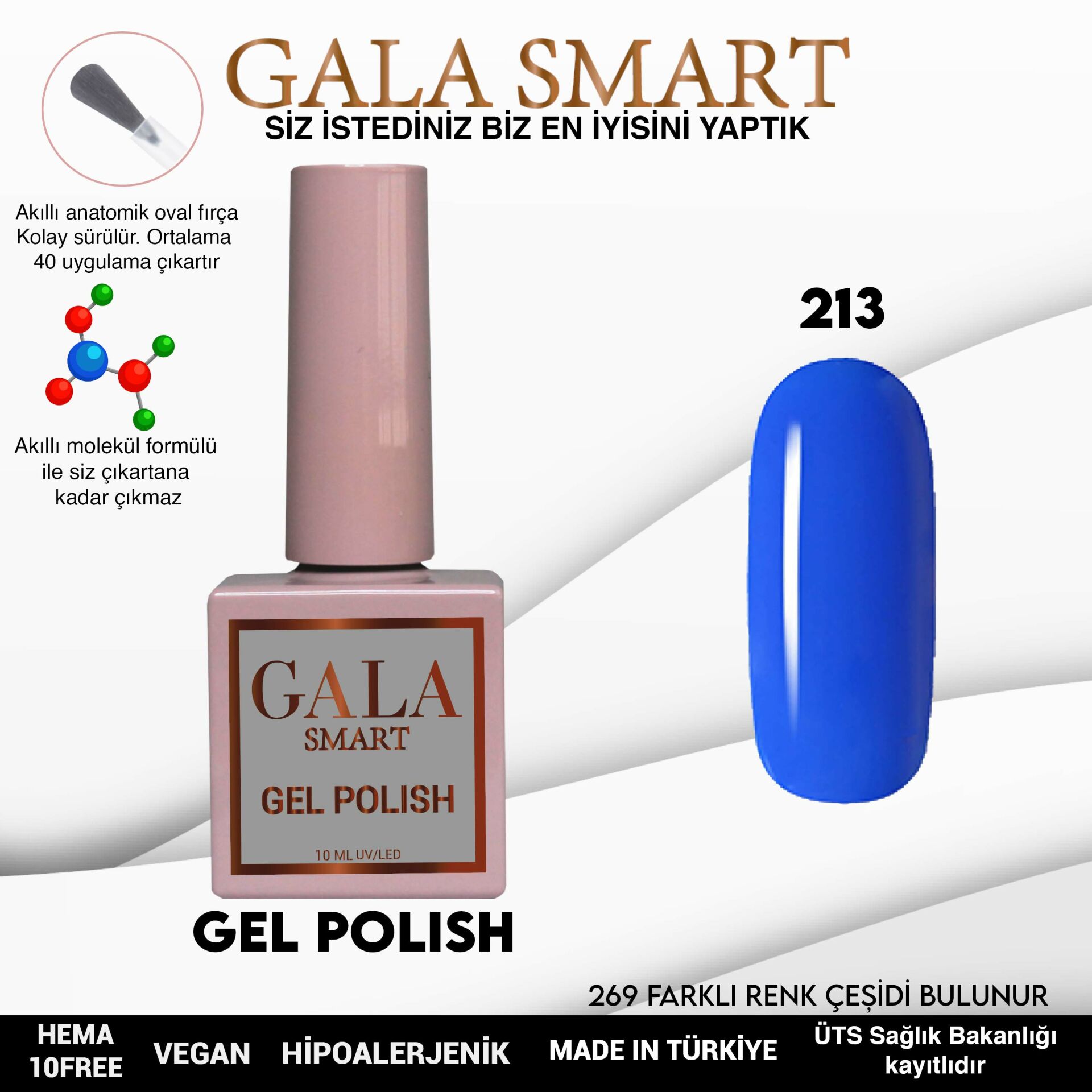 Classic Gel Polish No: 213 resmi