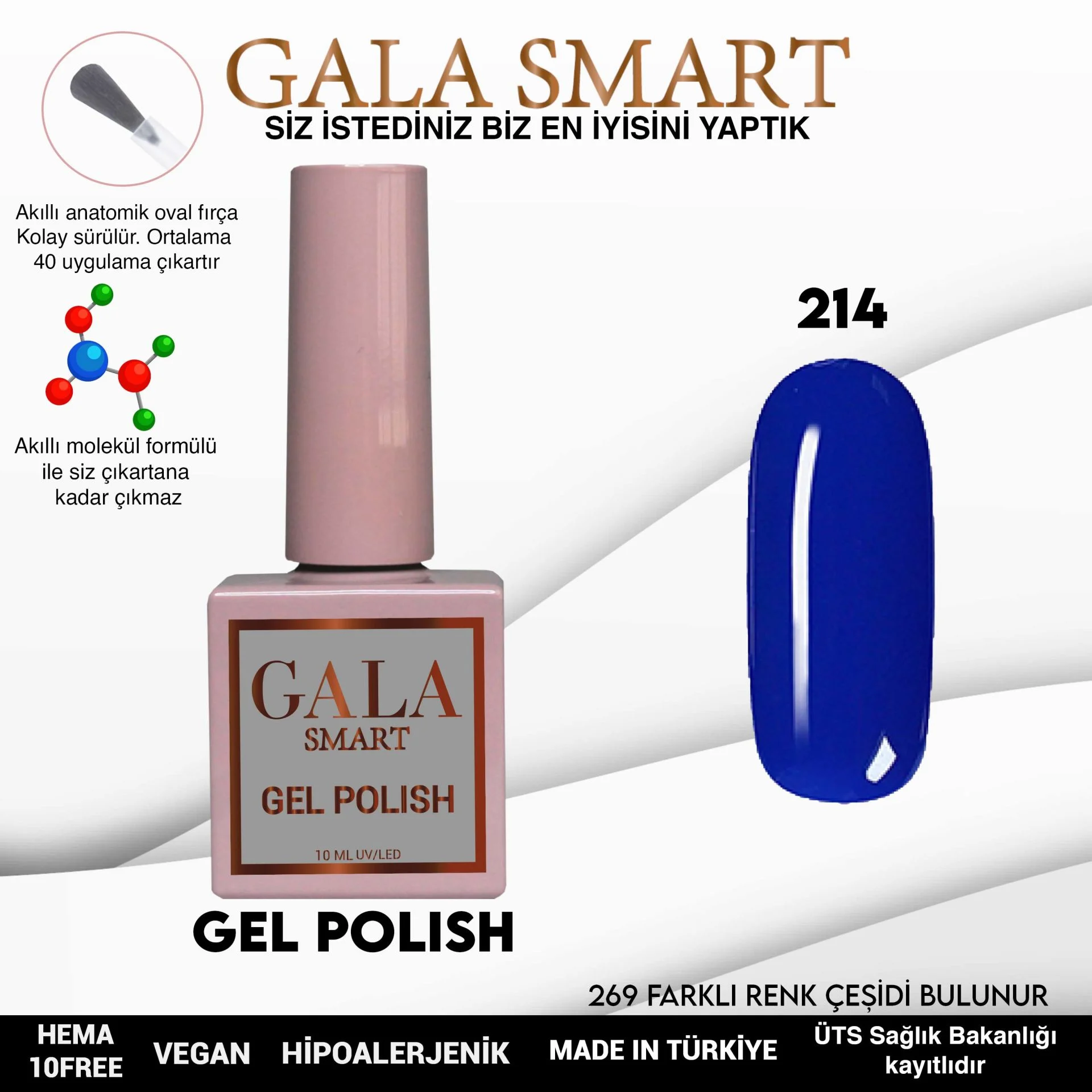 Classic Gel Polish No: 214 resmi