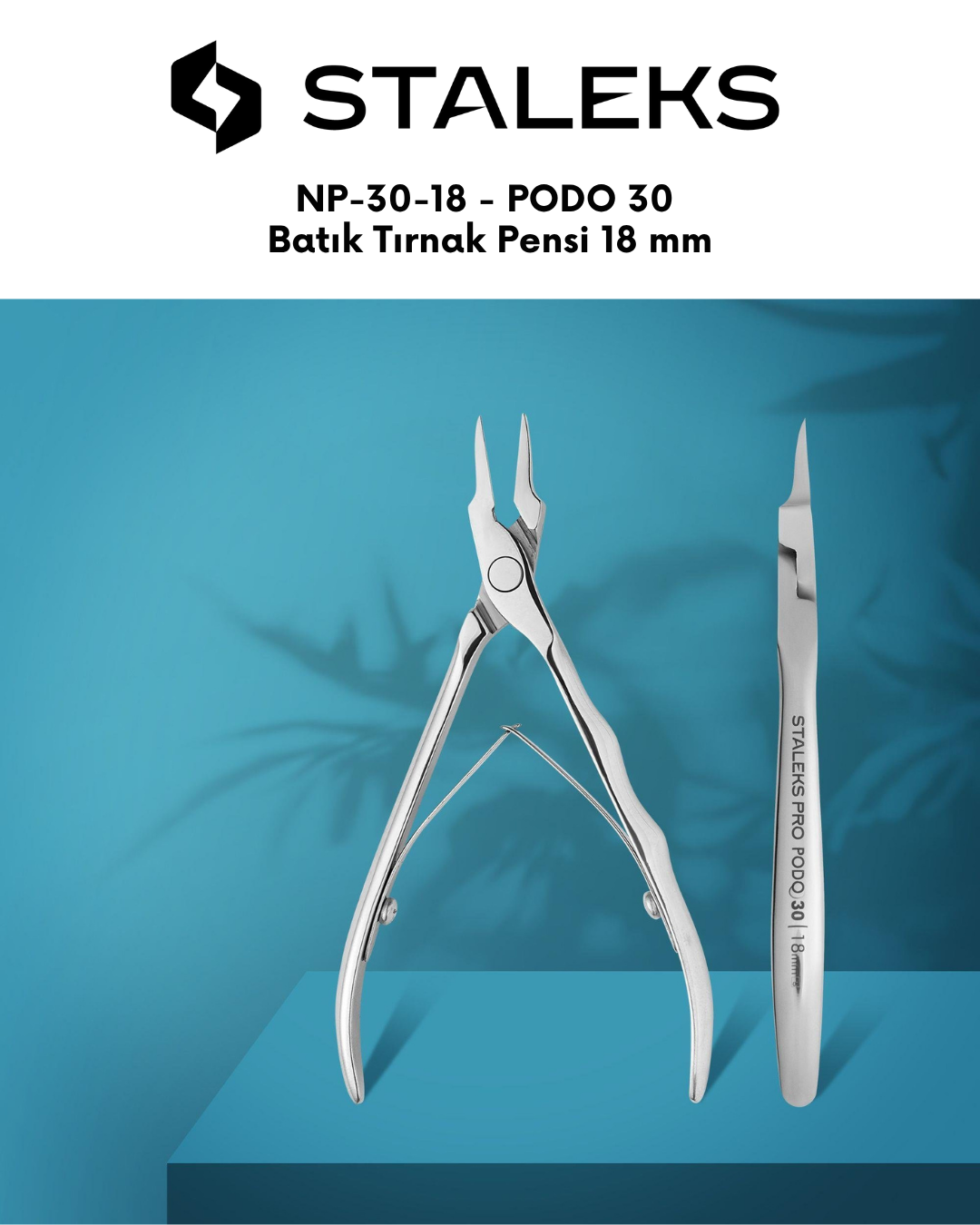 PODO 30 Batık Tırnak Pensi 18 mm resmi