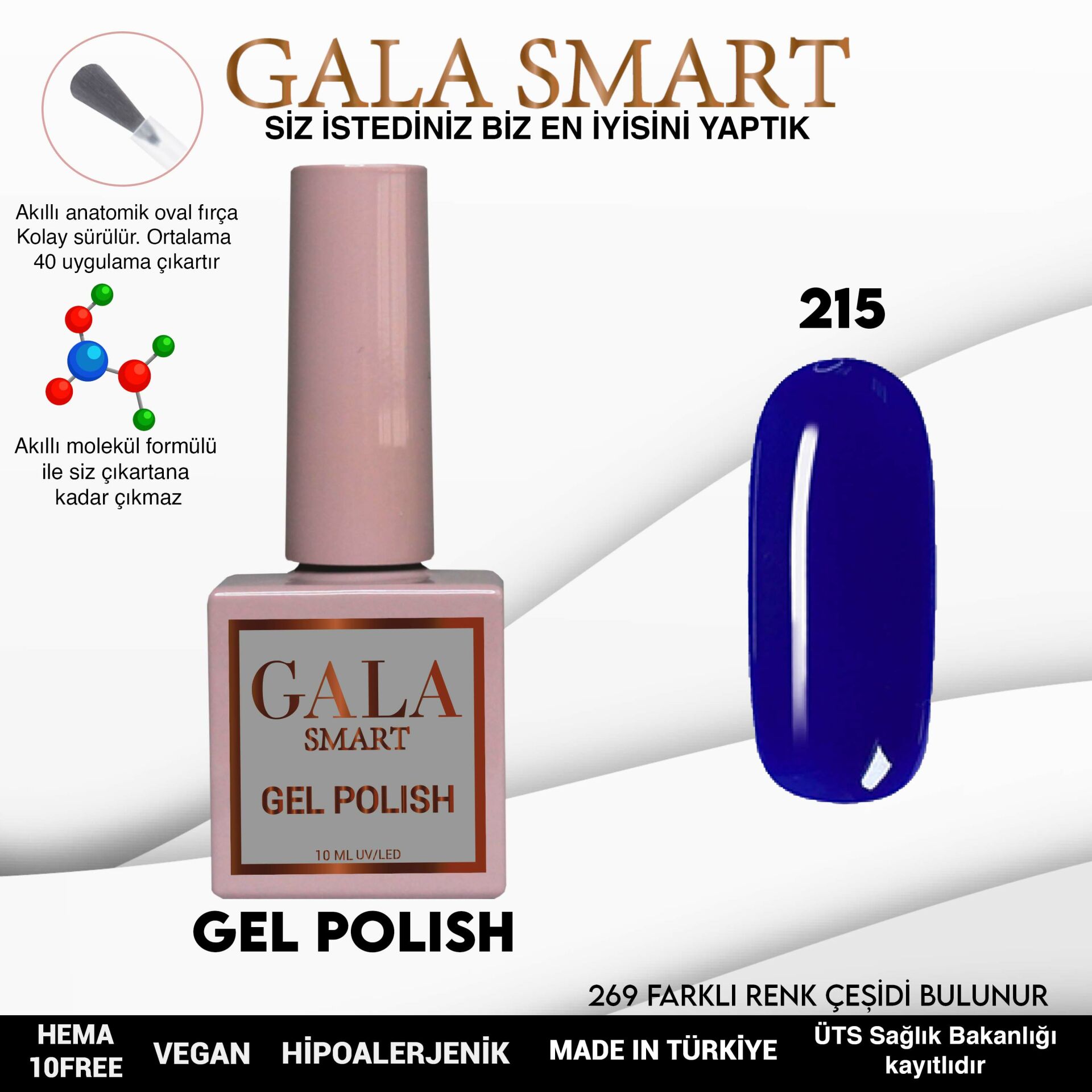 Classic Gel Polish No: 215 resmi