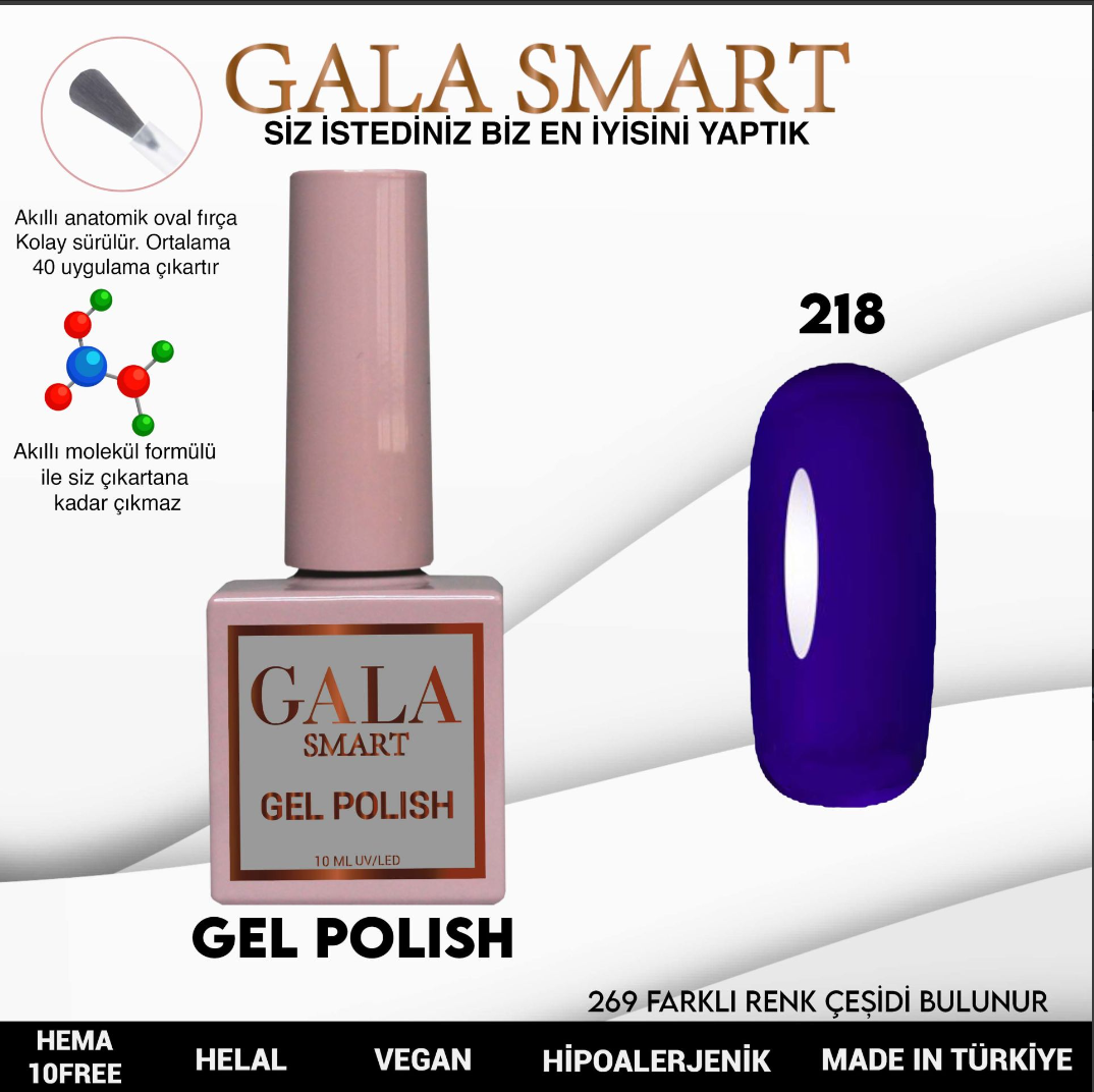 Classic Gel Polish No: 218 resmi