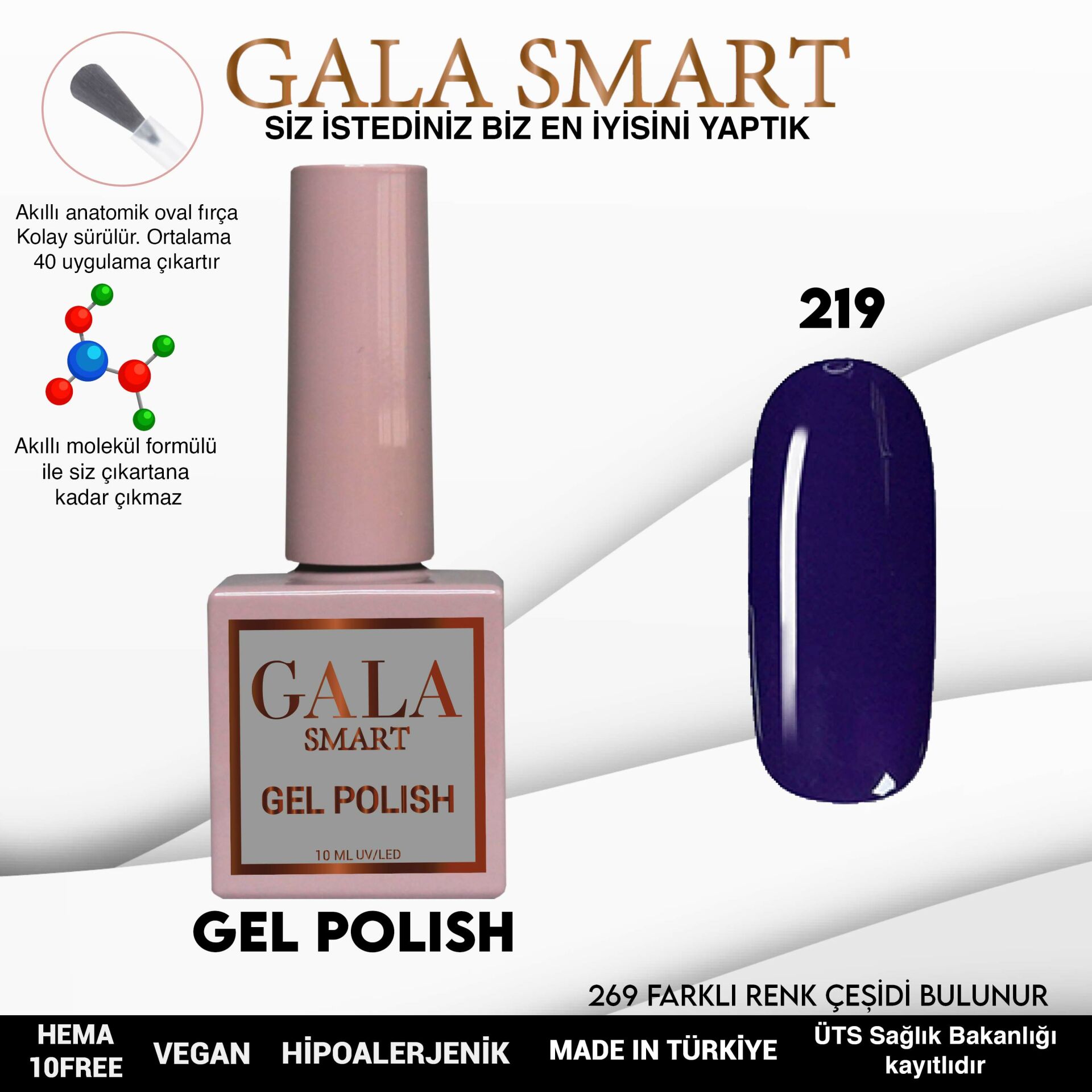 Classic Gel Polish No: 219 resmi