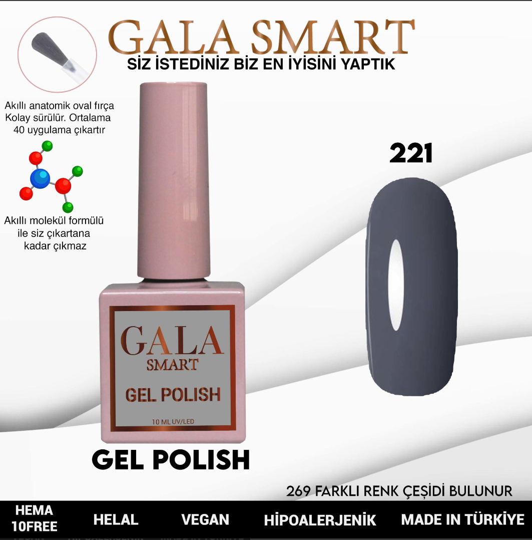 Classic Gel Polish No: 221 resmi