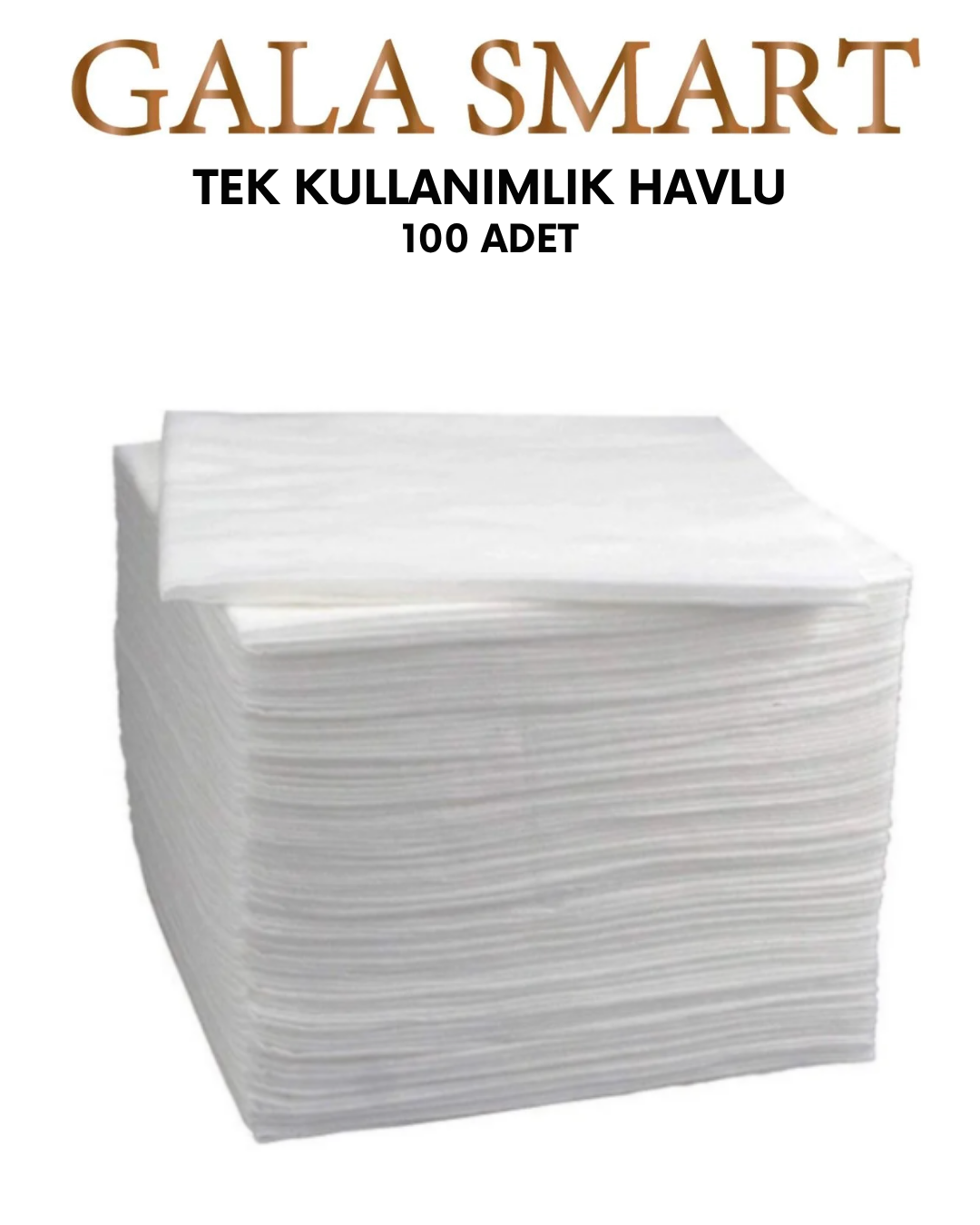 Tek Kullanımlık Havlu 100 Adet resmi
