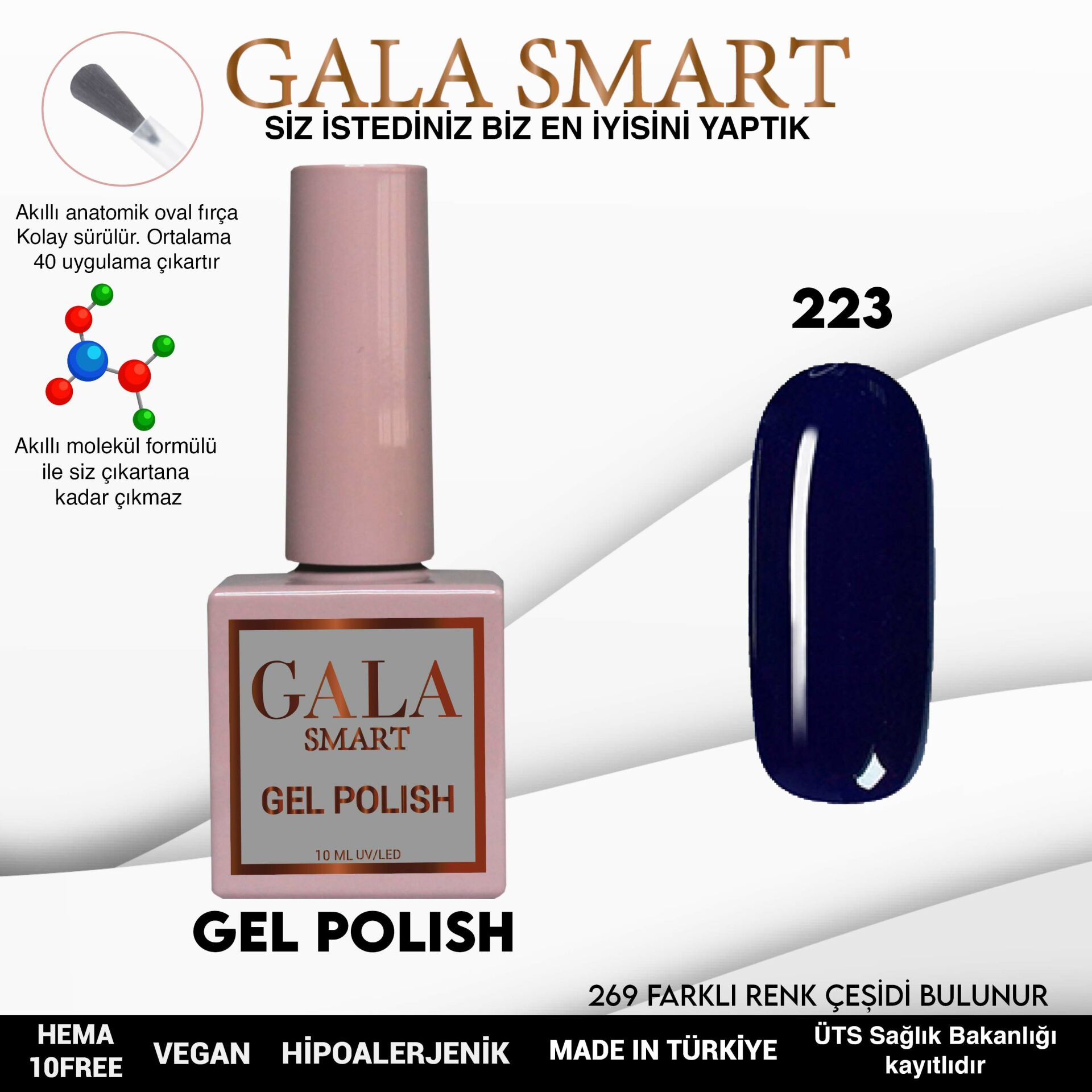 Classic Gel Polish No: 223 resmi