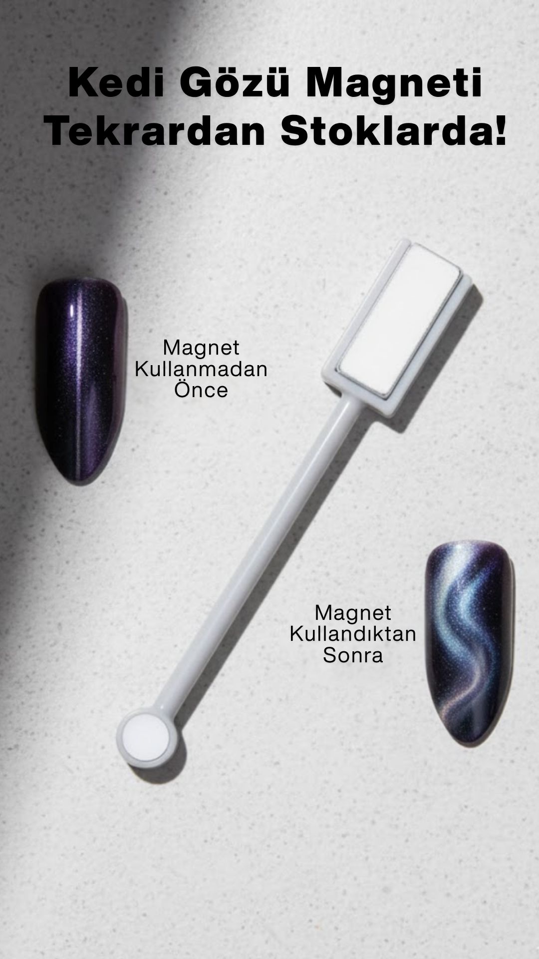 Mıknatıs Kedi Gözü resmi