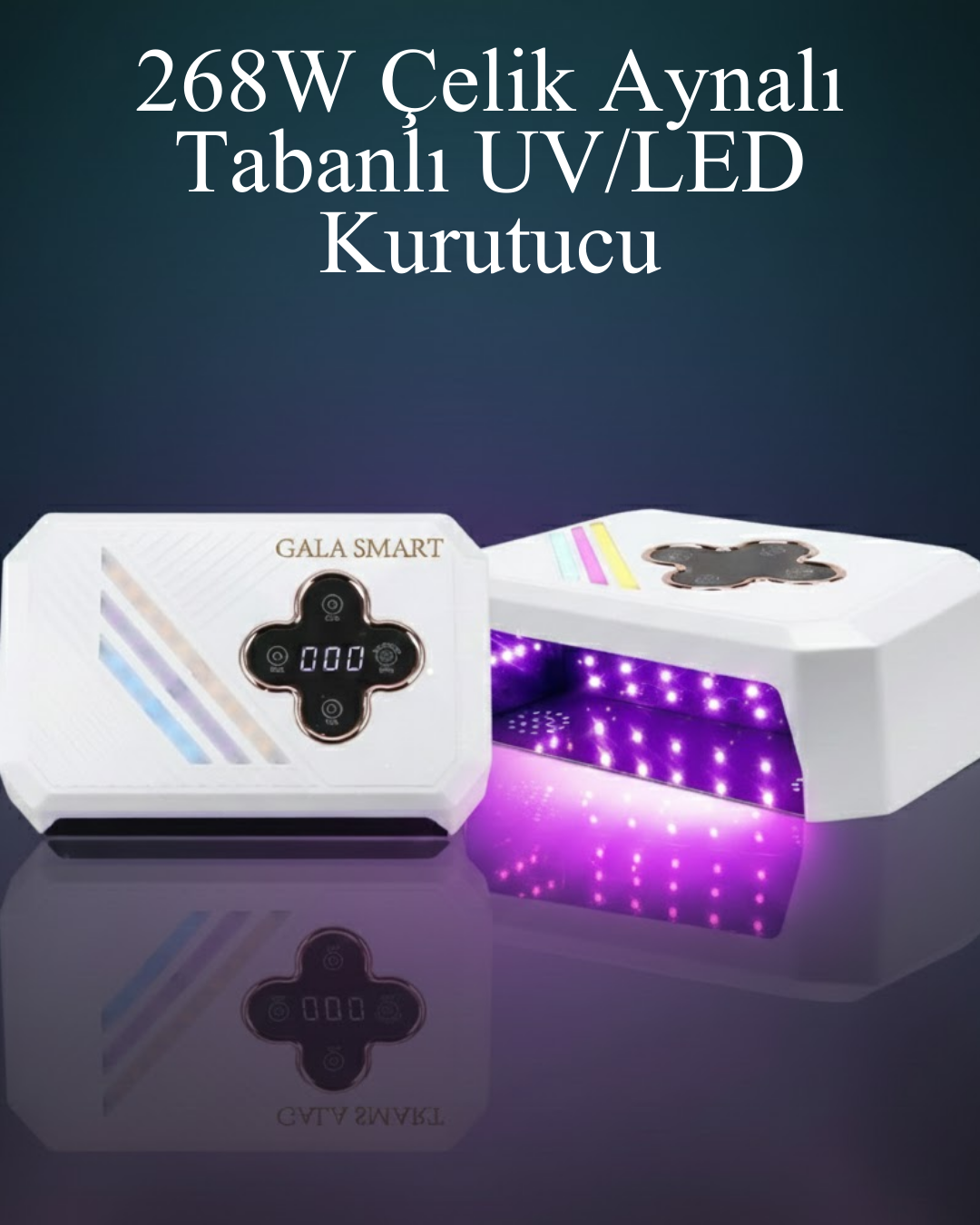 Premium Double 268W UV-LED - Beyaz resmi