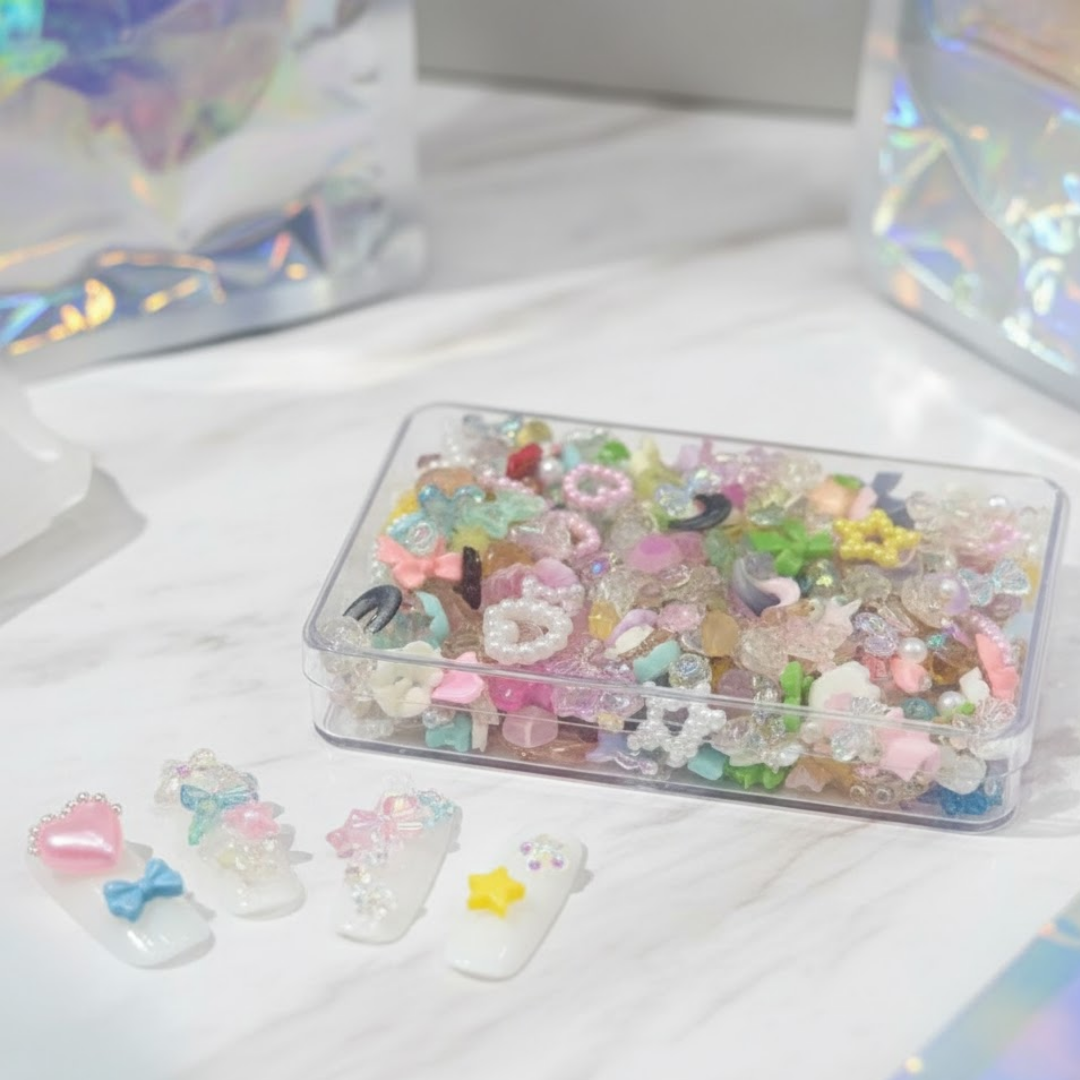 Nail Art Charm Özel Kutu resmi