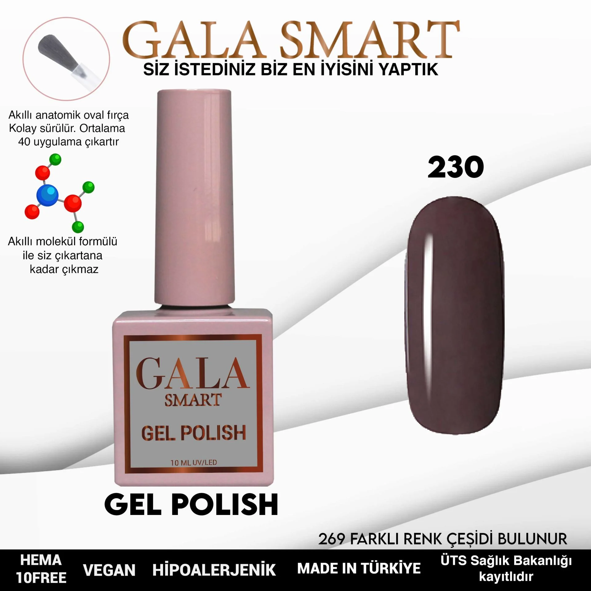 Classic Gel Polish No: 230 resmi