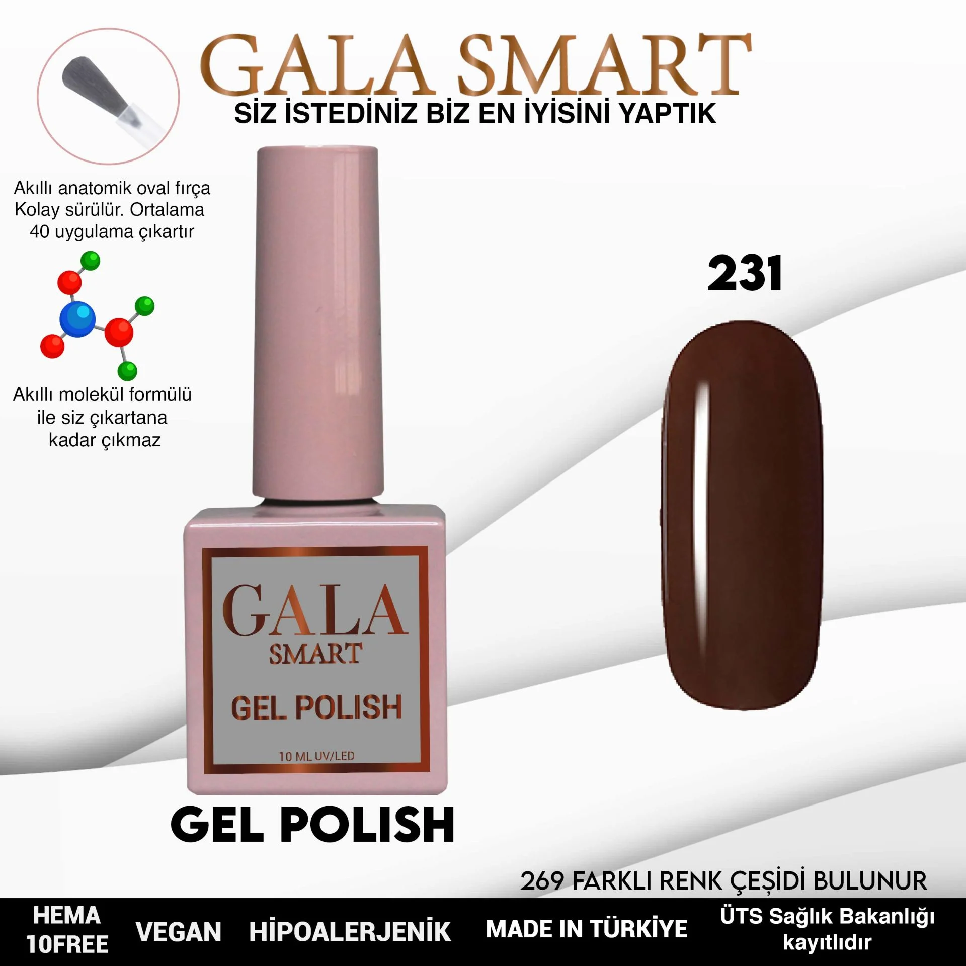 Classic Gel Polish No: 231 resmi