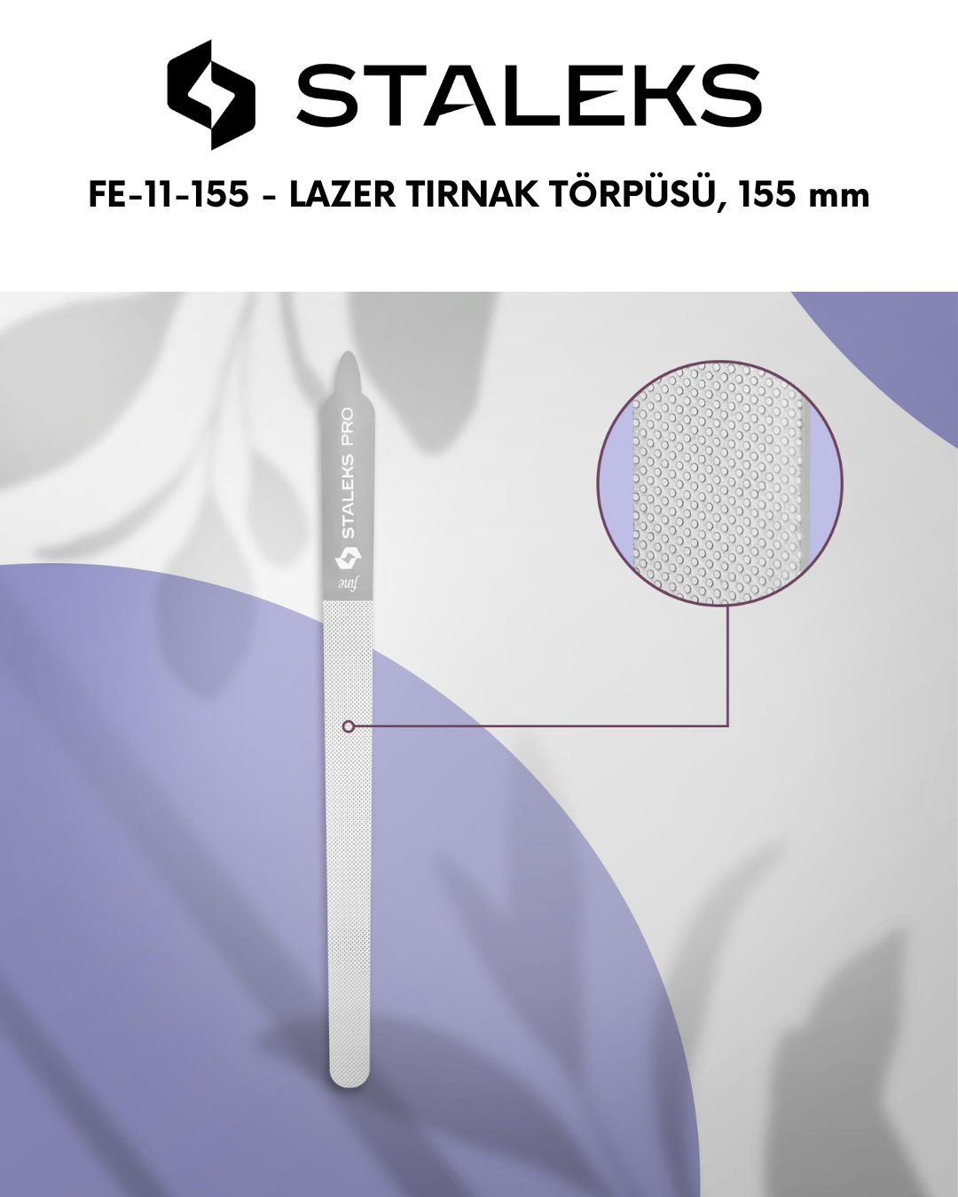 EXPERT 11, Lazer Tırnak Törpüsü, 155 mm (Saplı, Düz) resmi